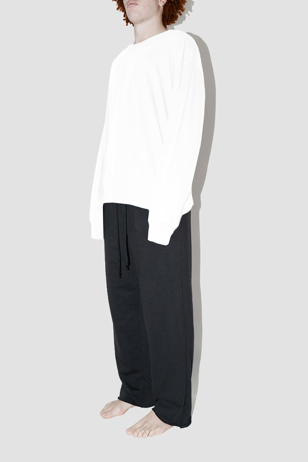 ElevaPima White Long Sleeve T-Shirt