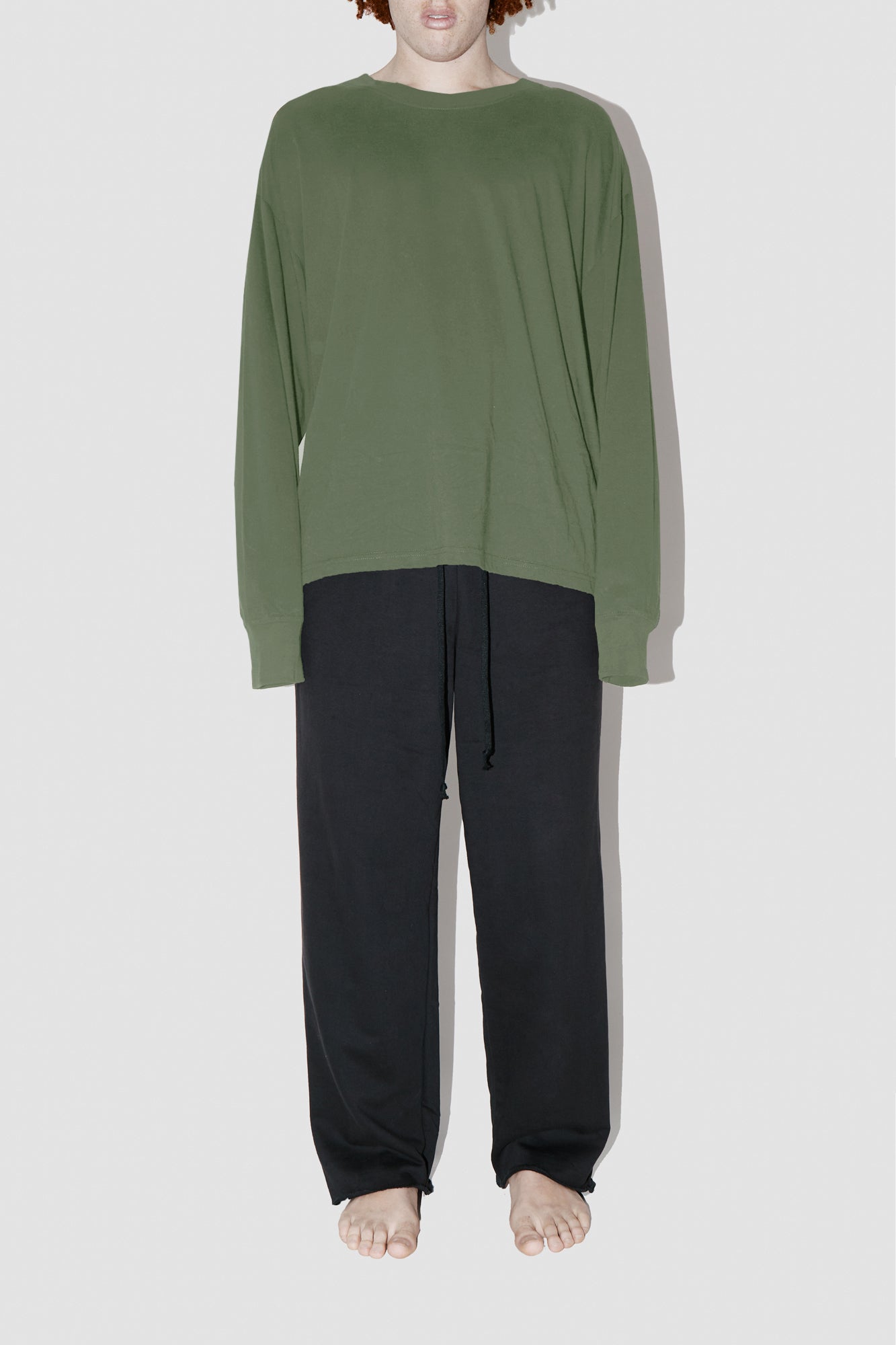 Olive Long Sleeve T-Shirt