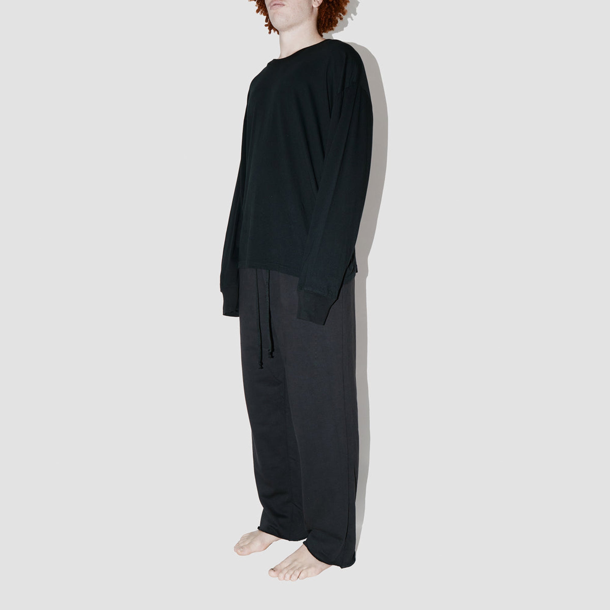 ElevaPima Black Long Sleeve T-Shirt