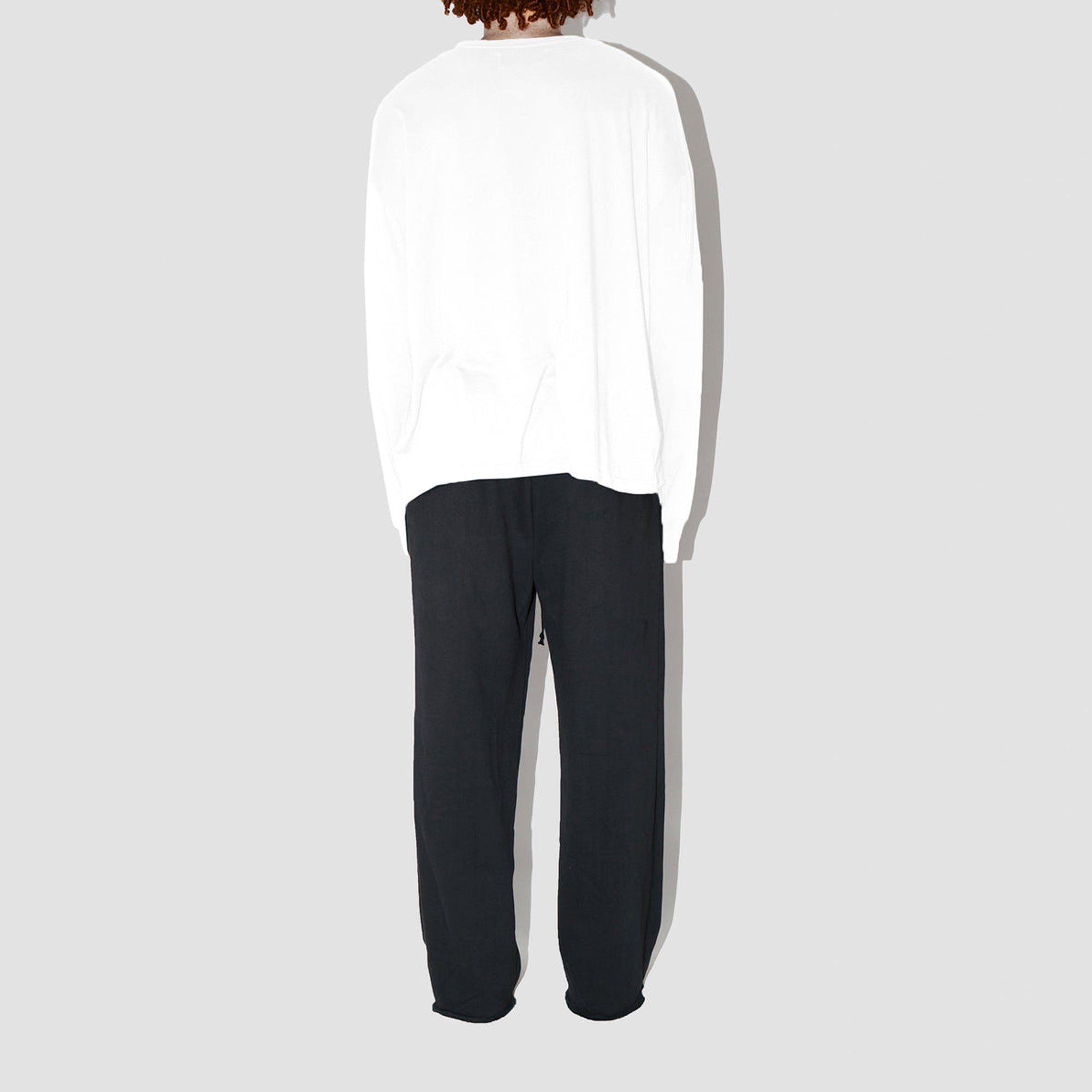 ElevaPima White Long Sleeve T-Shirt