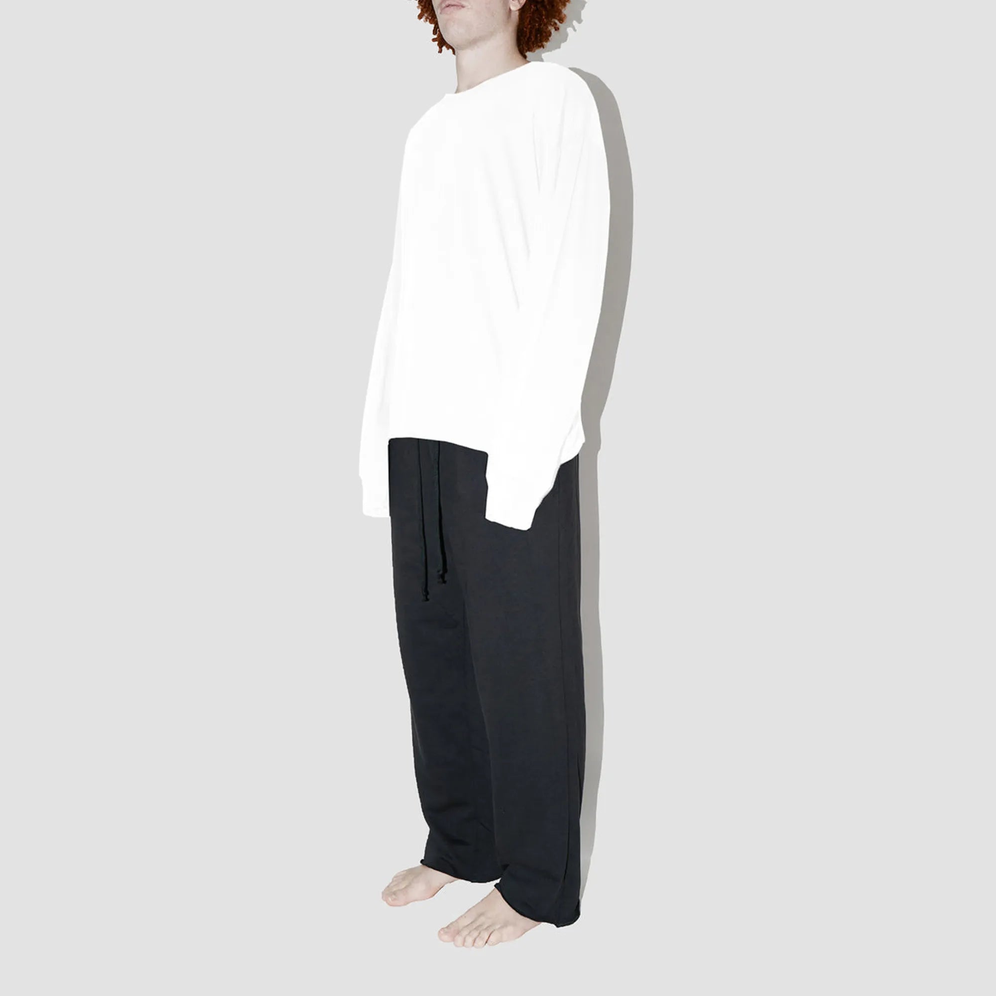 ElevaPima White Long Sleeve T-Shirt