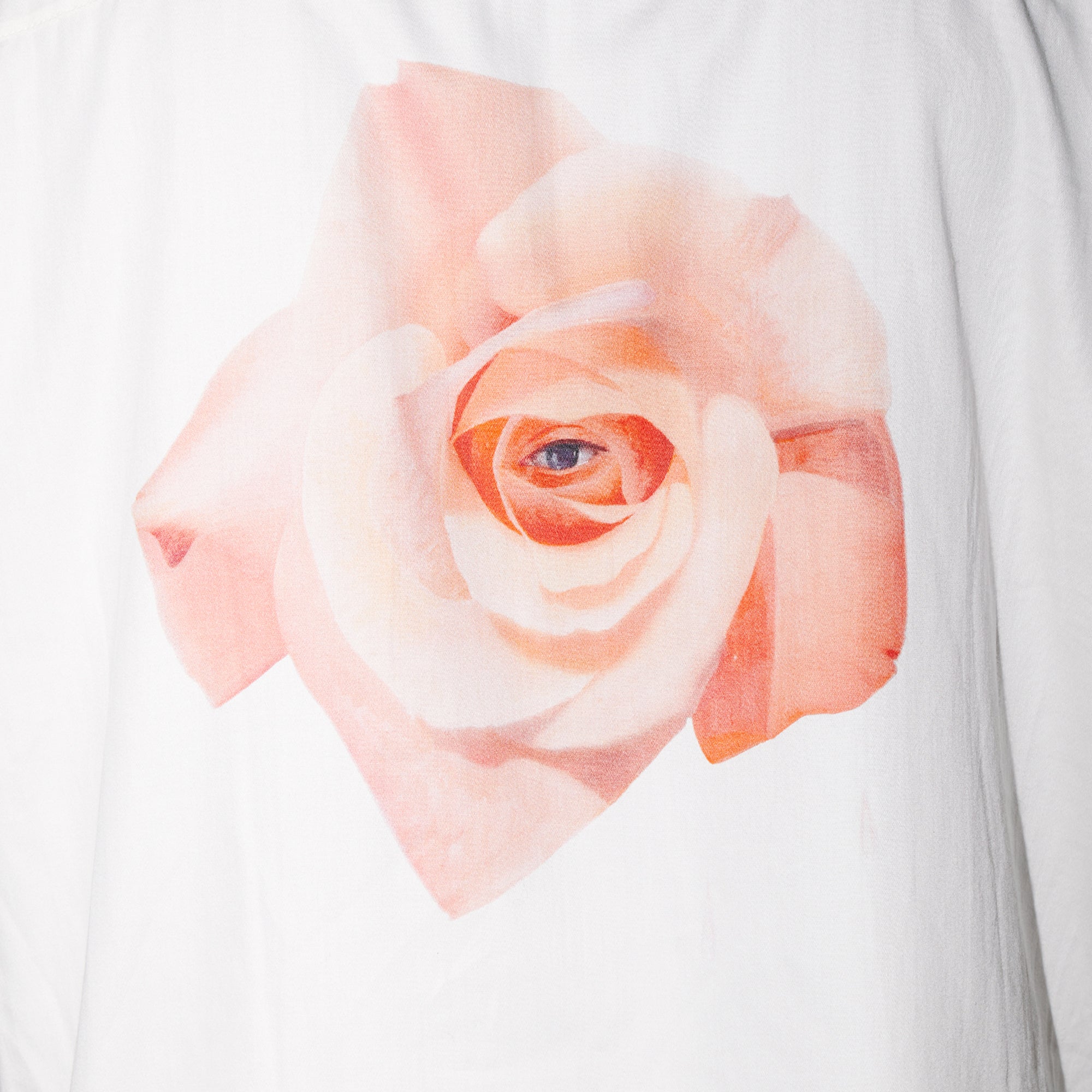 Paris White Oversized Shirt