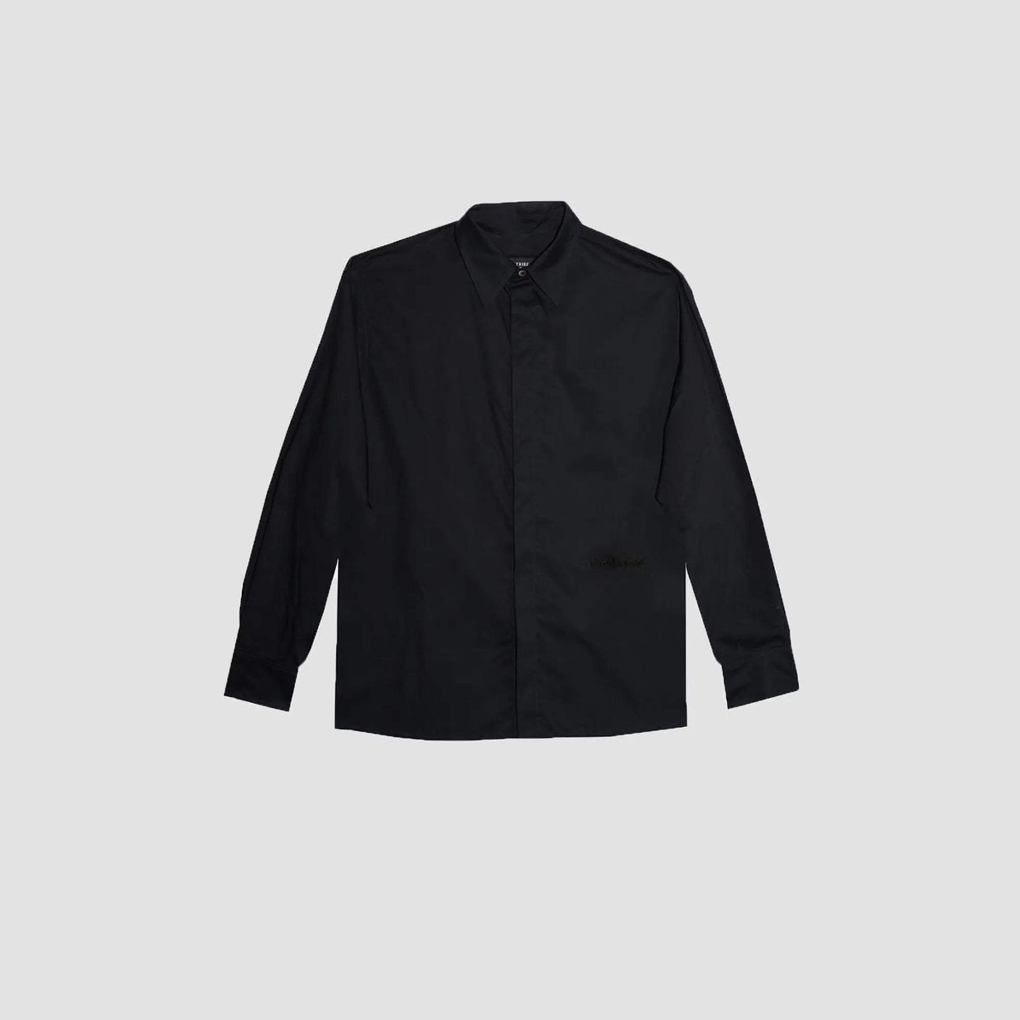 GizaFine Black Oversized Shirt