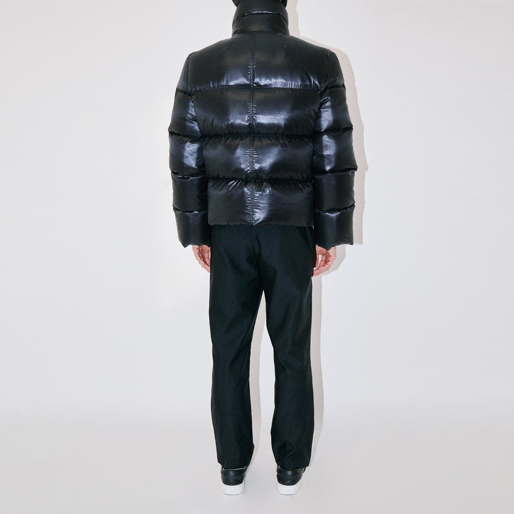 LuxLite Black Puffer Jacket