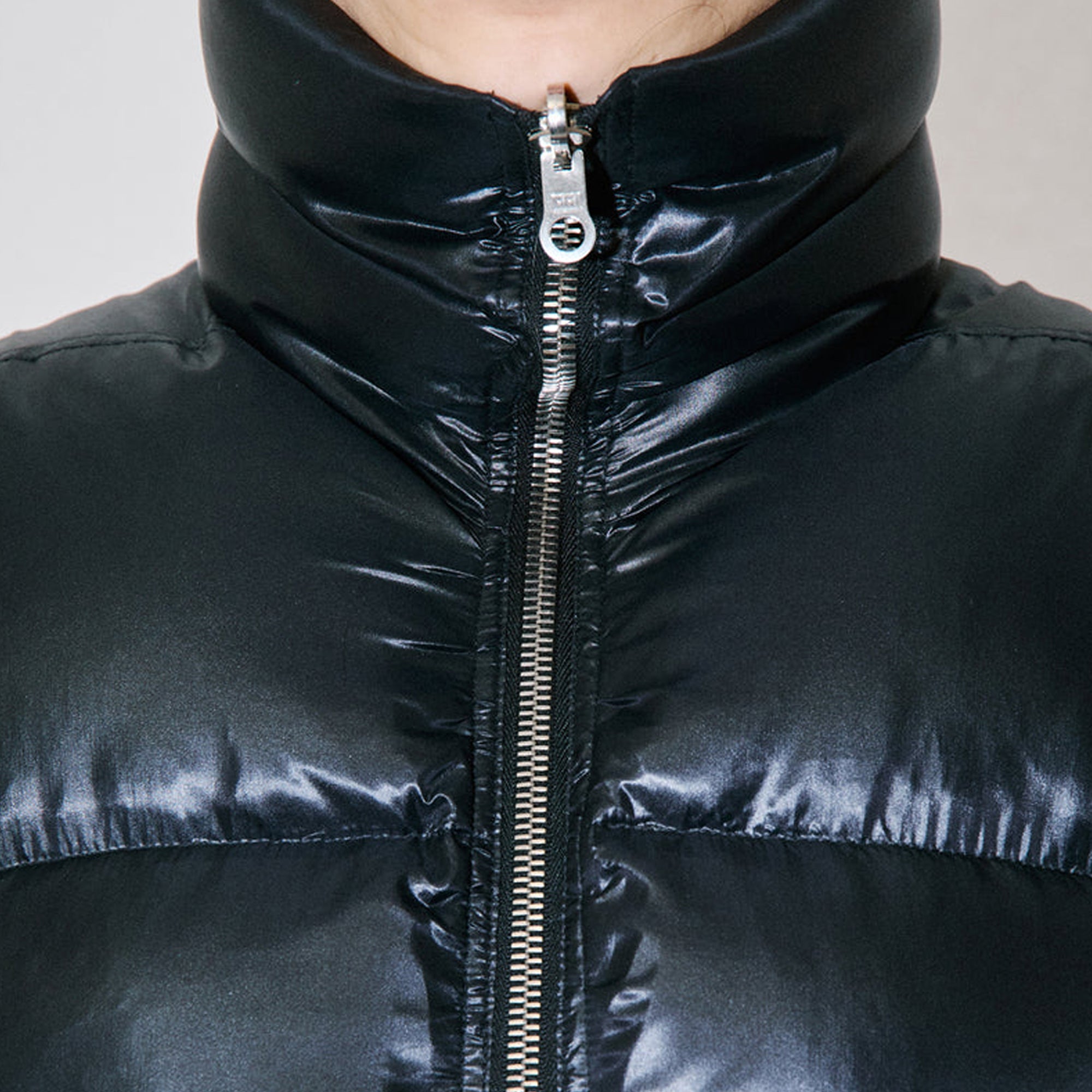 LuxLite Black Puffer Jacket