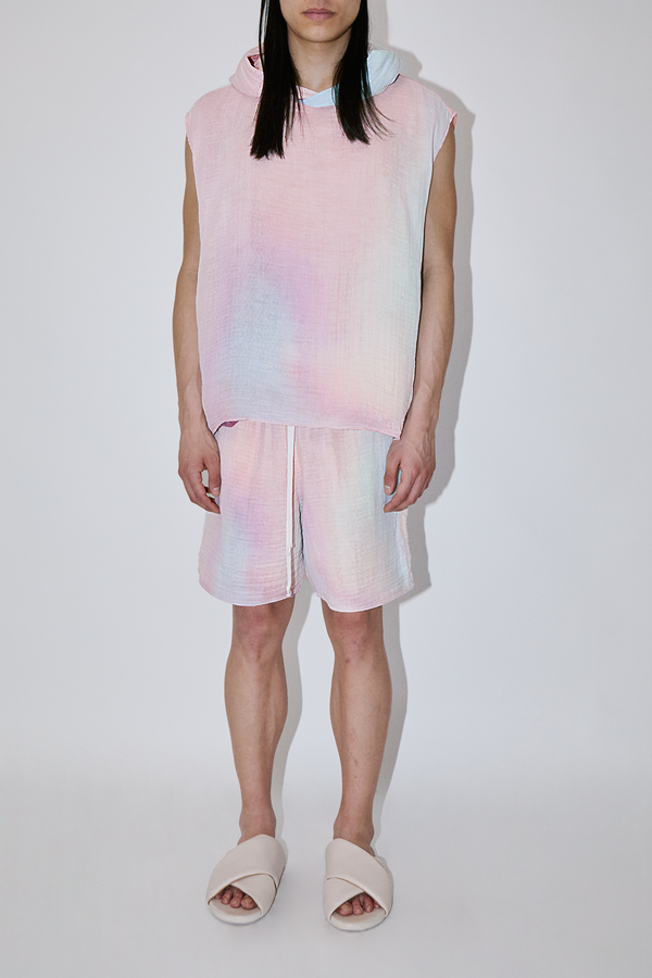 AngelWeave Indus Gauze Sleeveless Hoodie