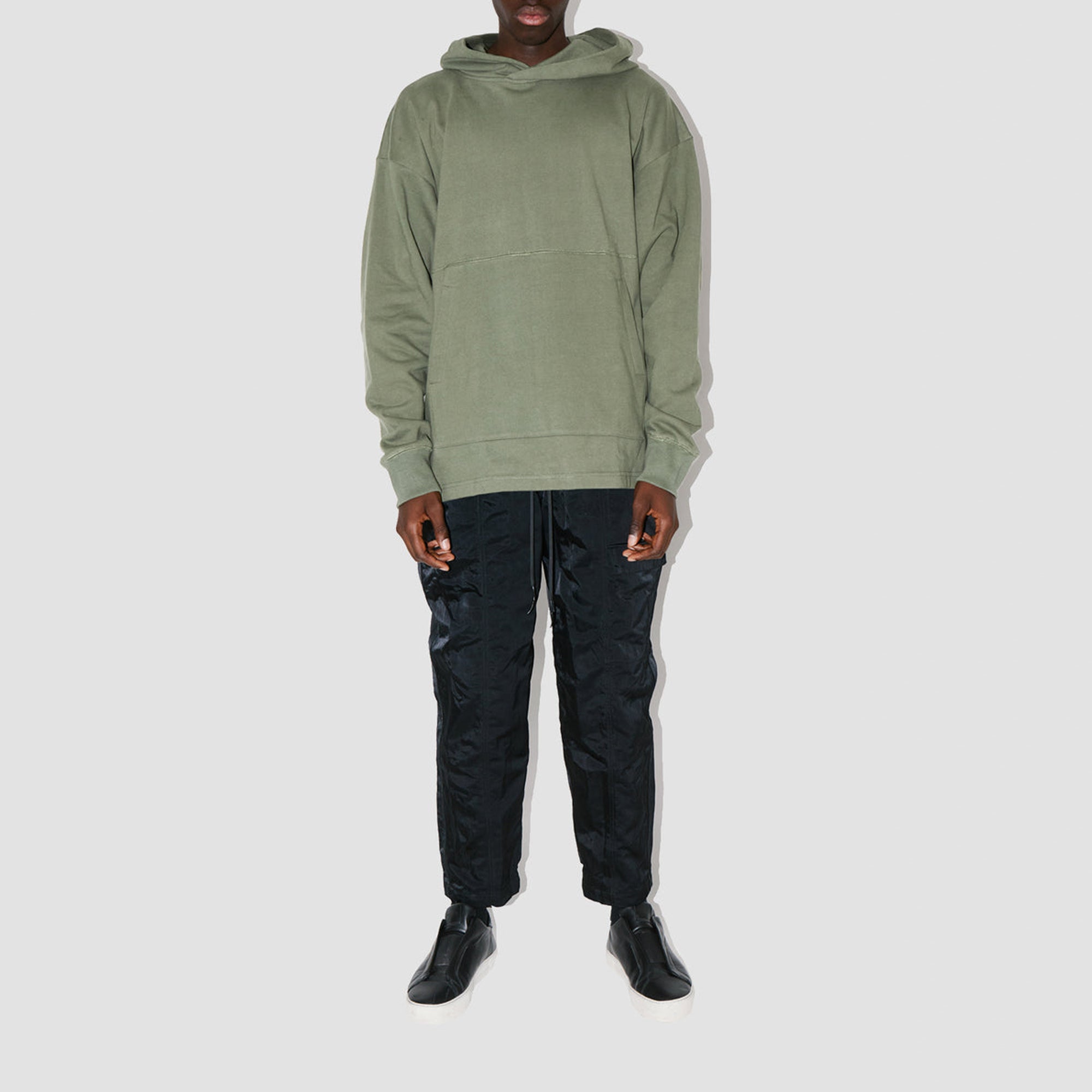 Heavyweight Endura Khaki Fleece oversized Hoodie