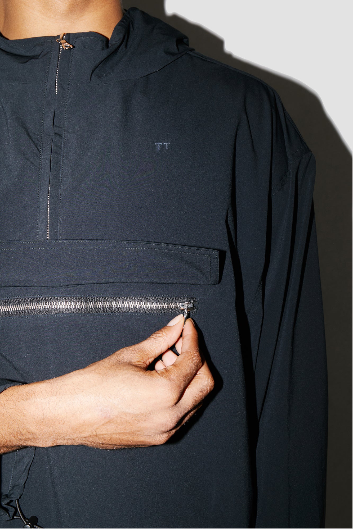 NoirSilk Short Poncho