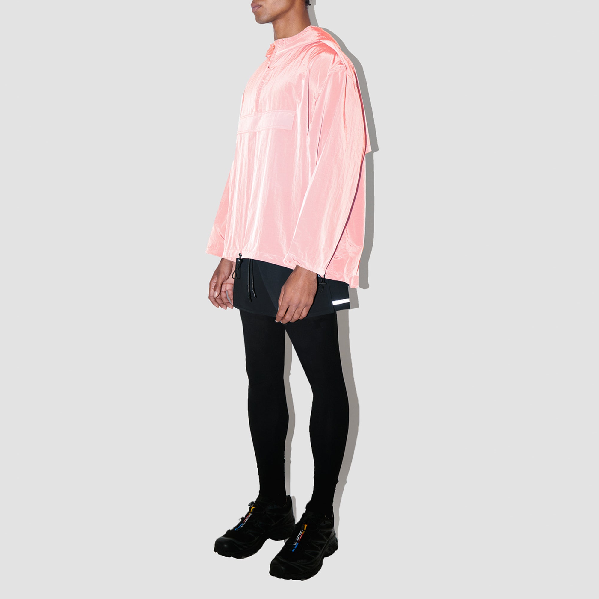 Moon Pink Short Poncho