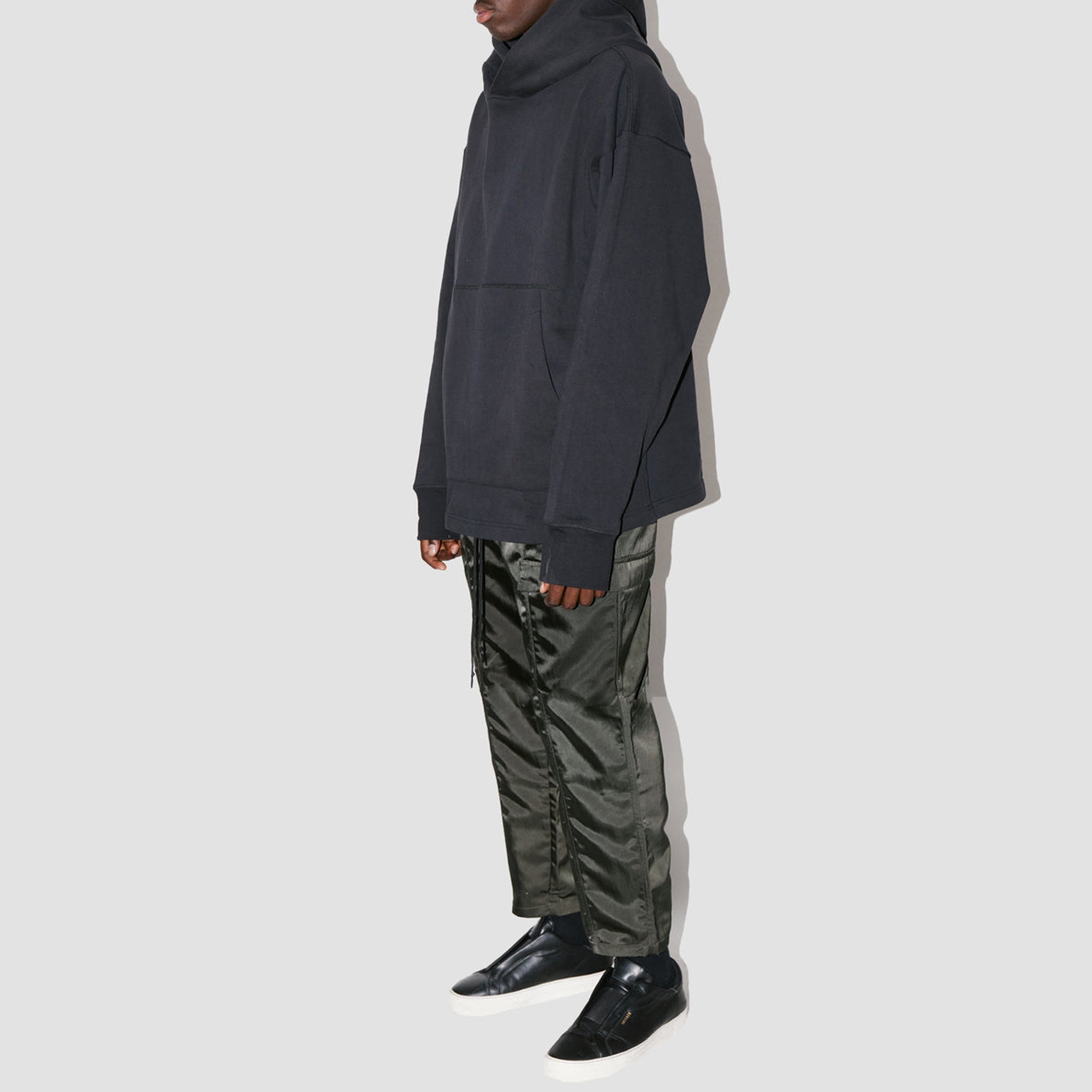 Heavyweight Endura Black Fleece oversized Hoodie