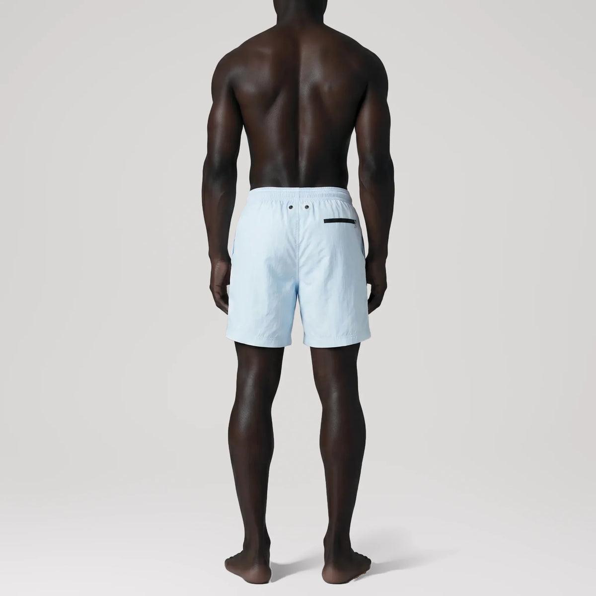 Maillot de bain Classic AquaSilk Sky Blue, vue de dos