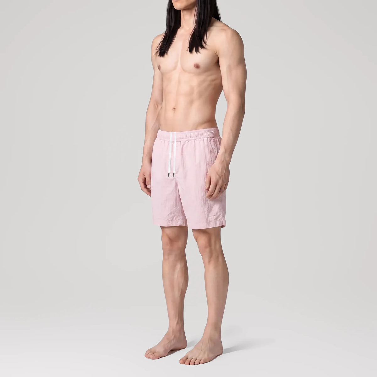 Maillot de bain Classic AquaSilk Pink, vue de profil