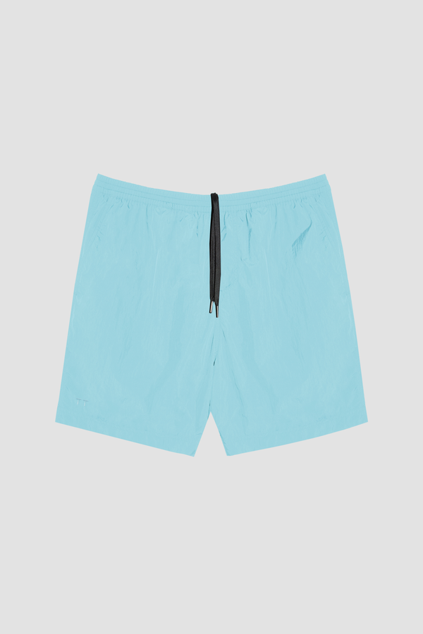 Aqua Blue Classic Swim Shorts