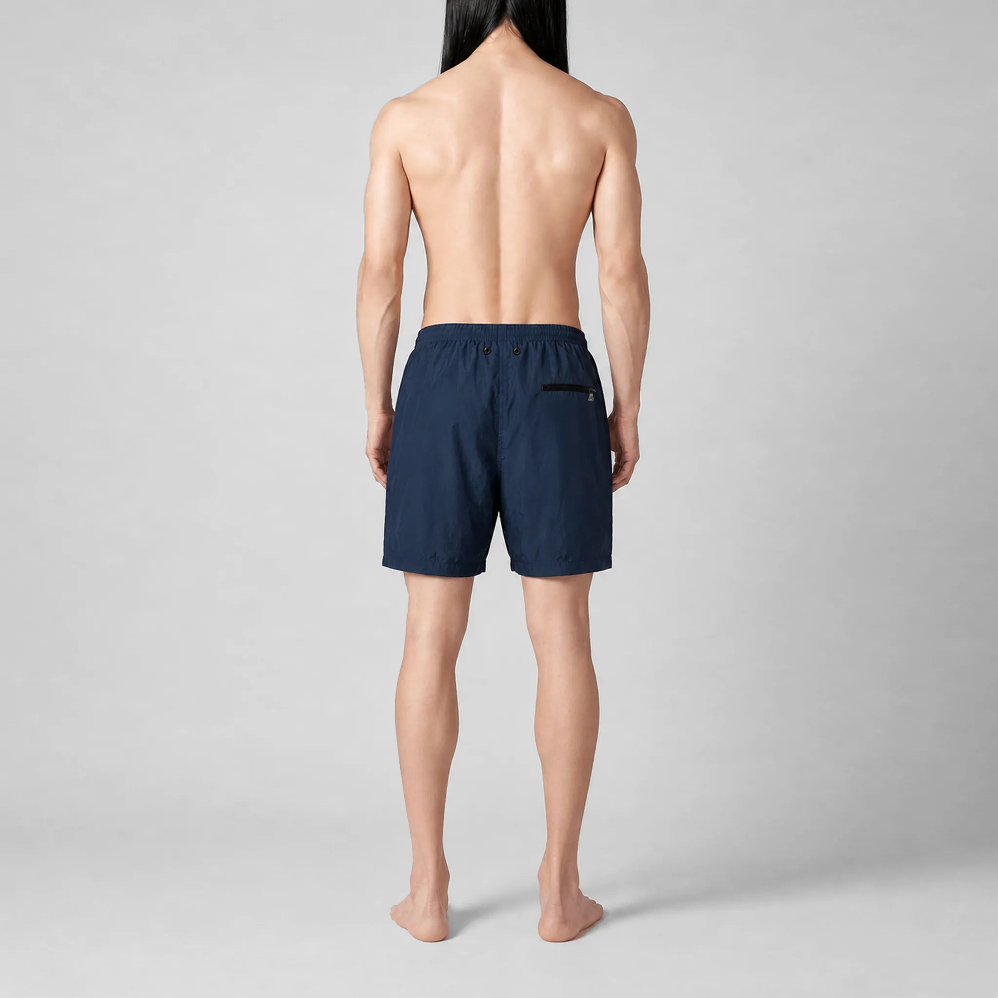 AquaSilk Dark Navy Classic Swim Shorts