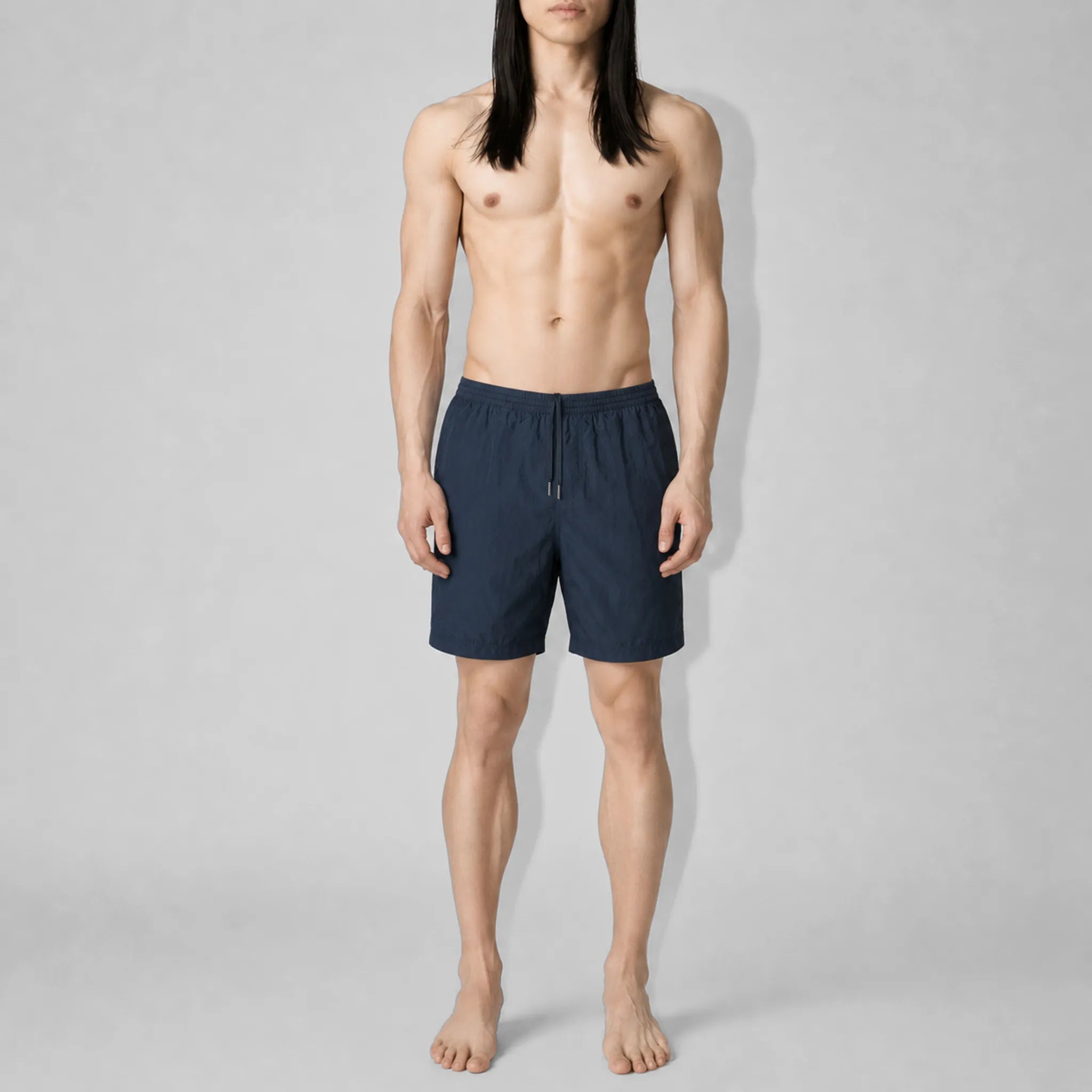 AquaSilk Dark Navy Classic Swim Shorts