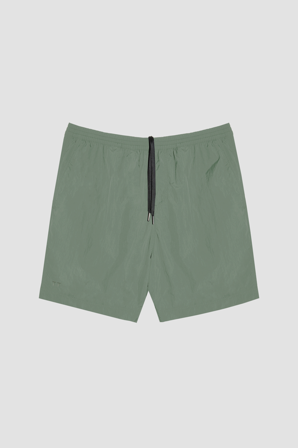 Khaki Classic Swim Shorts