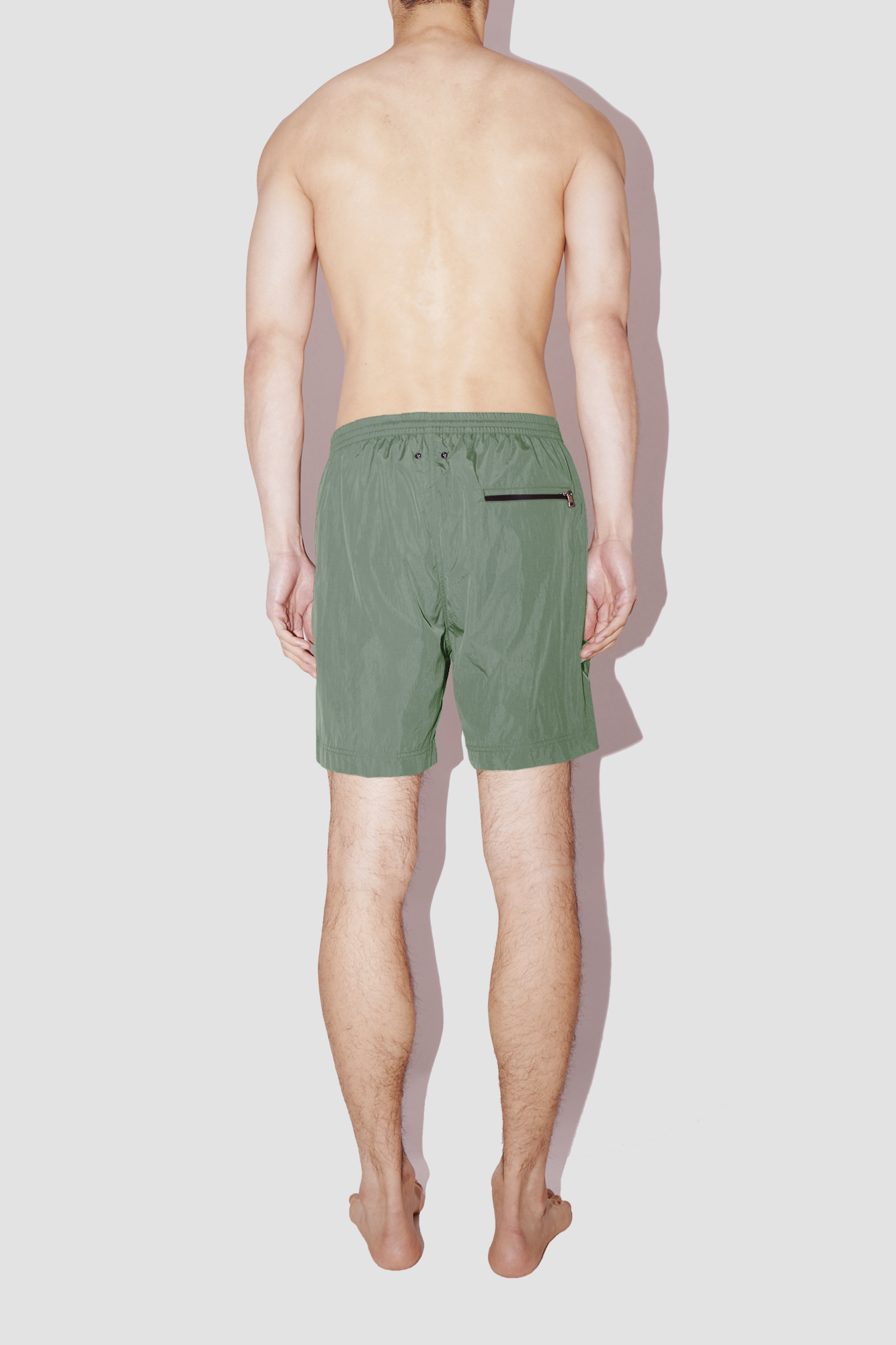Khaki Classic Swim Shorts