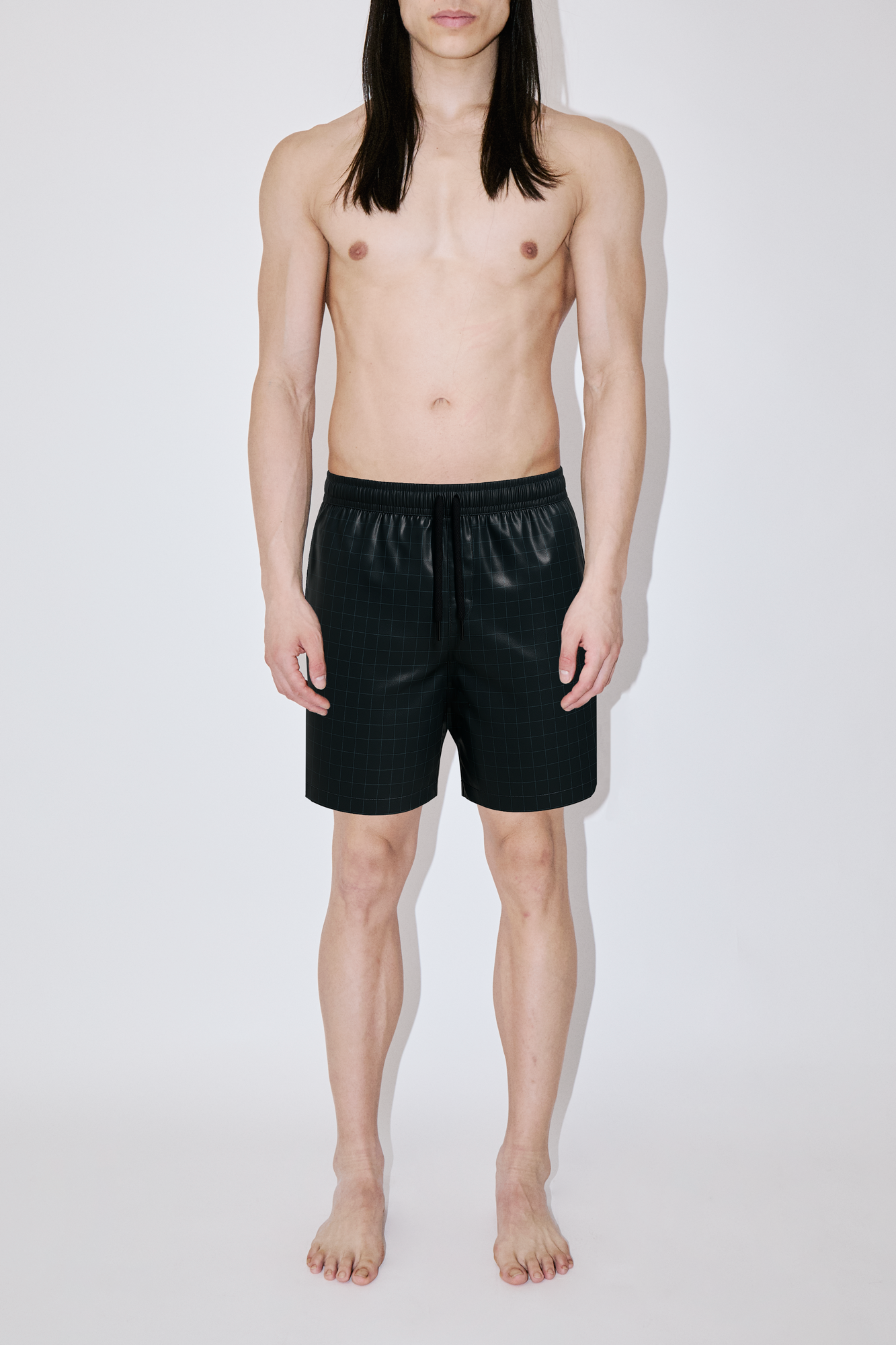 NoirGrid Classic Swim Shorts