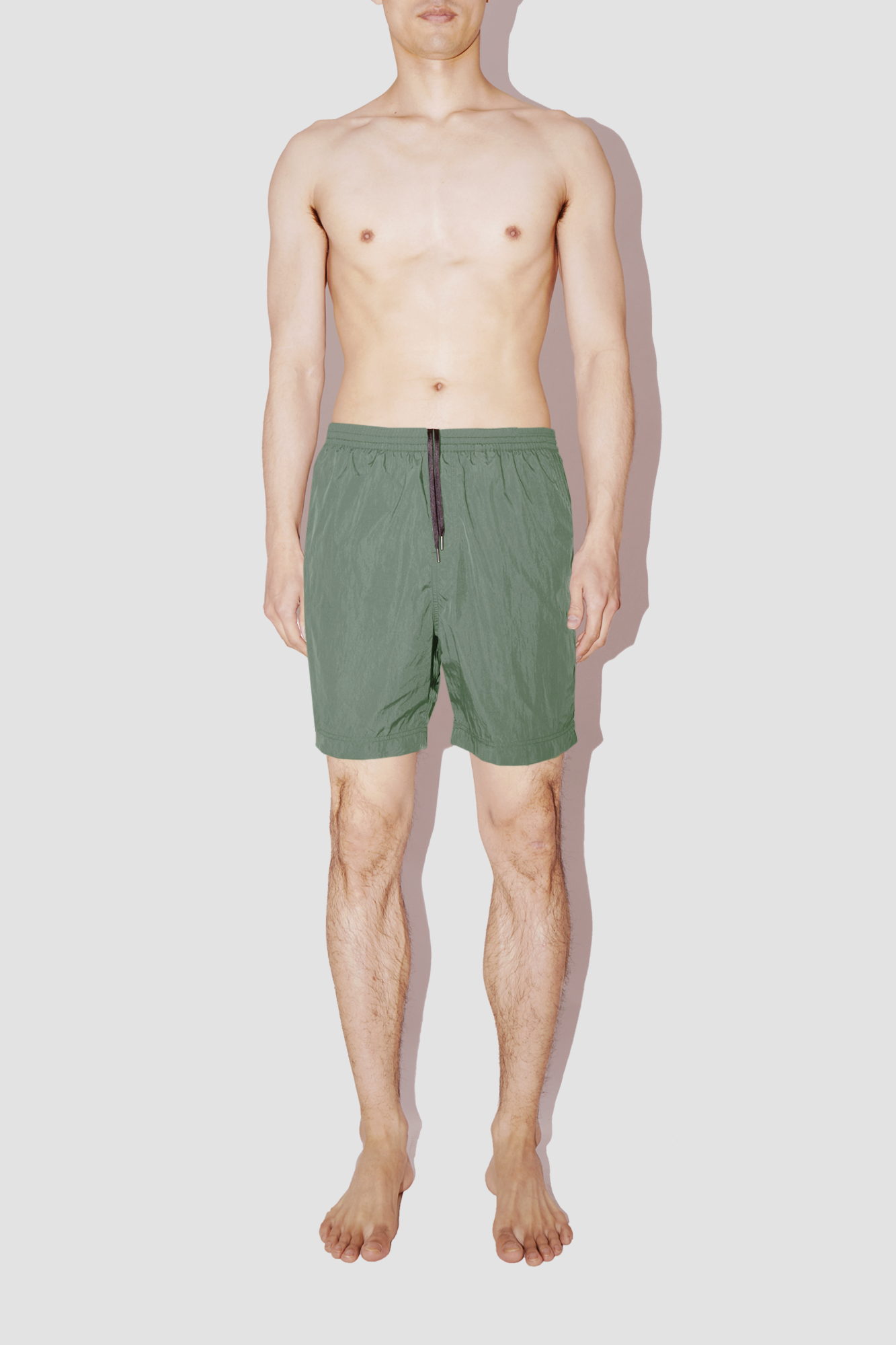 Khaki Classic Swim Shorts