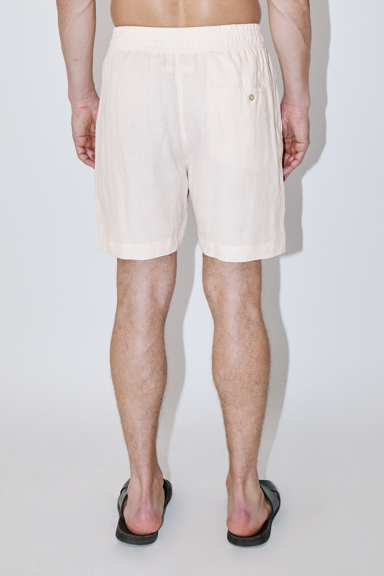 TerraLinen Ivory Classic Shorts