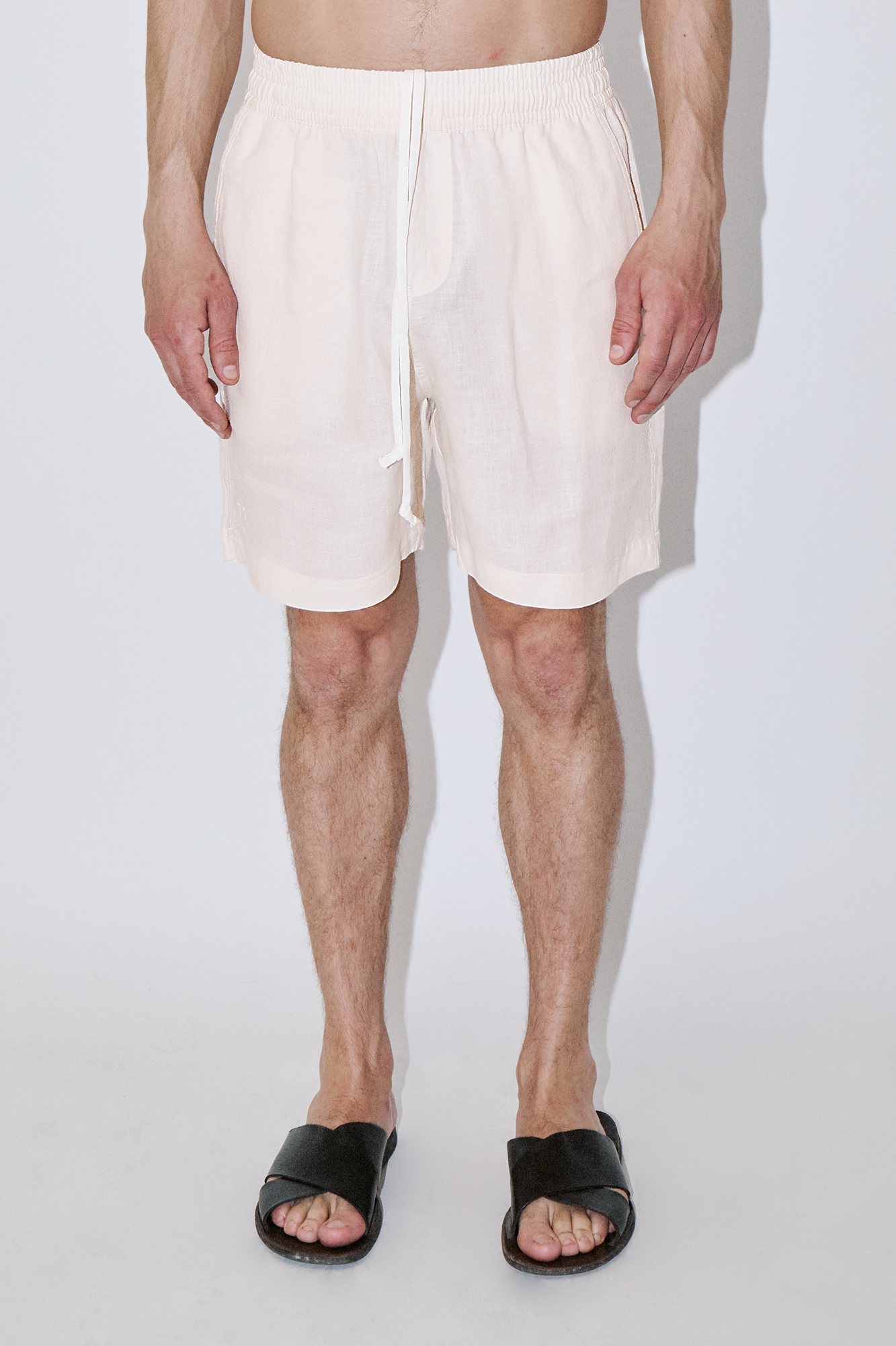 TerraLinen Ivory Classic Shorts