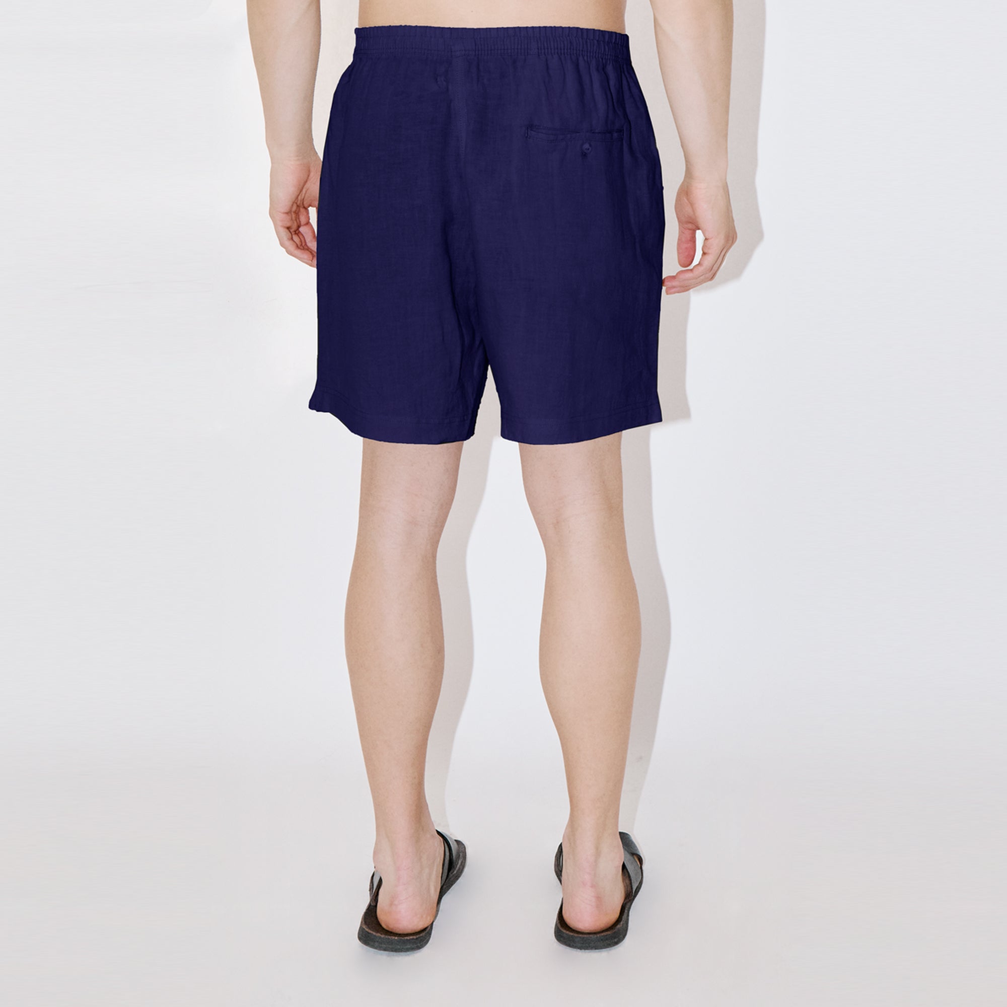 TerraLinen Indigo Classic Shorts