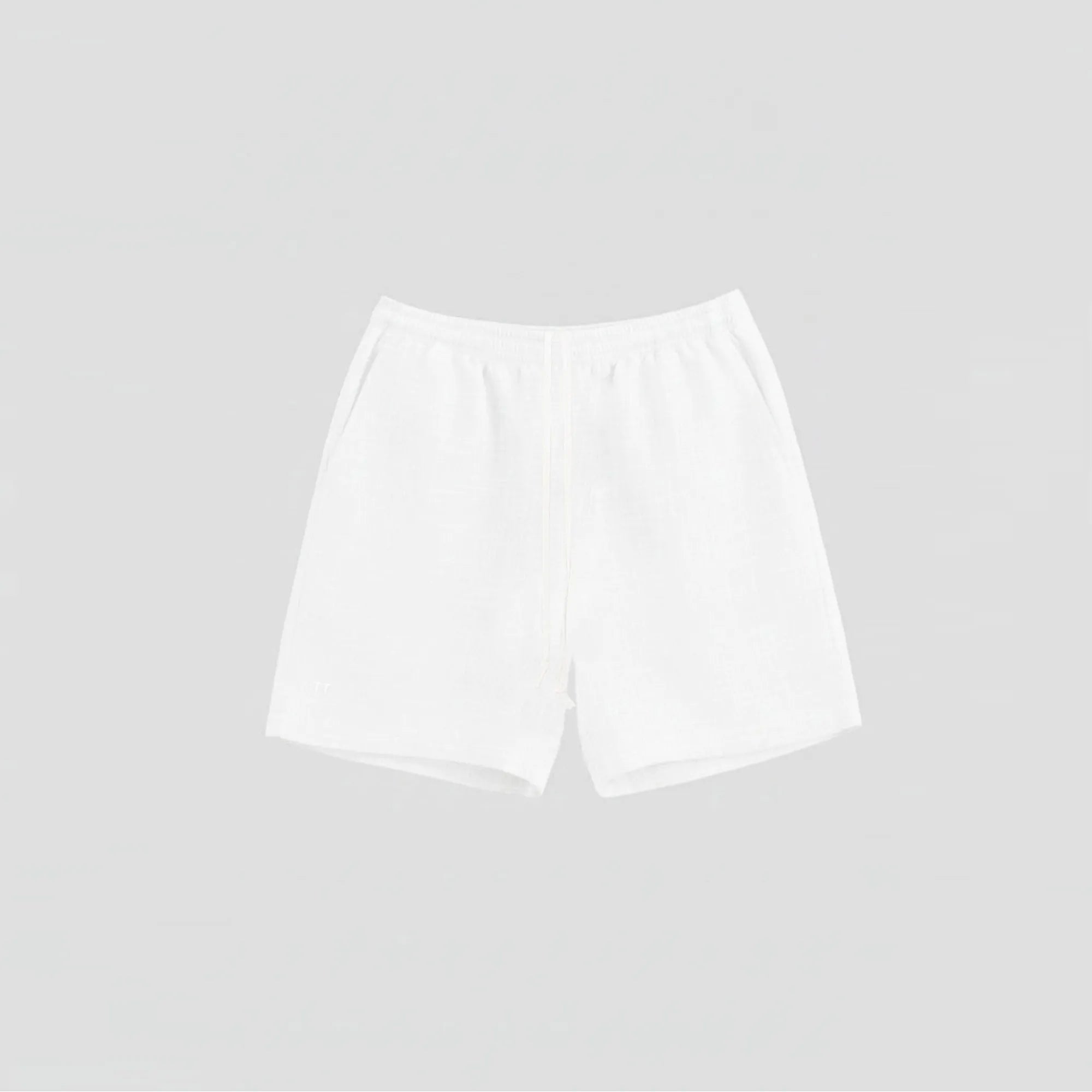 TerraLinen White Classic Shorts