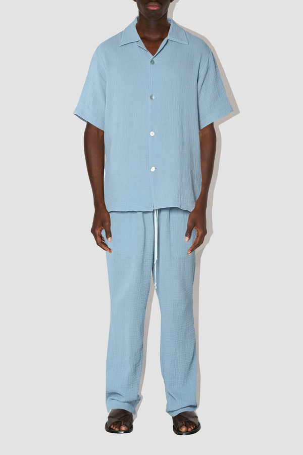 AngelWeave Sky Gauze Resort Shirt