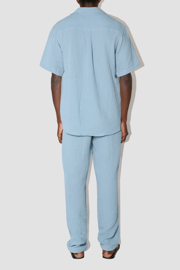 AngelWeave Sky Gauze Resort Shirt