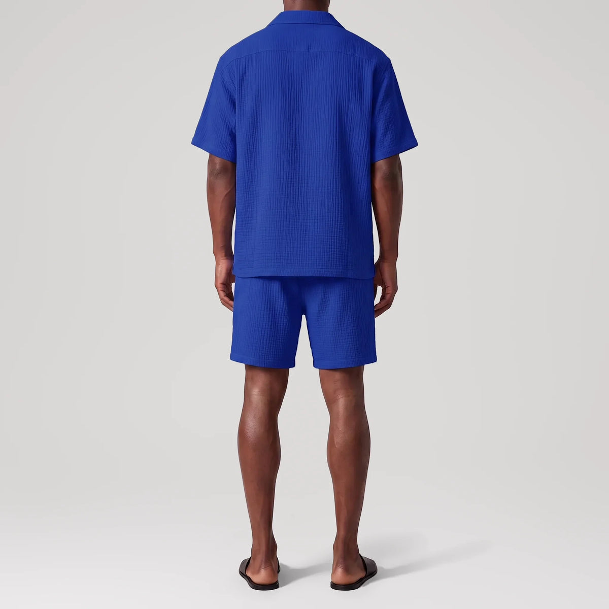 Chemise resort AngelWeave Indigo, vue de dos