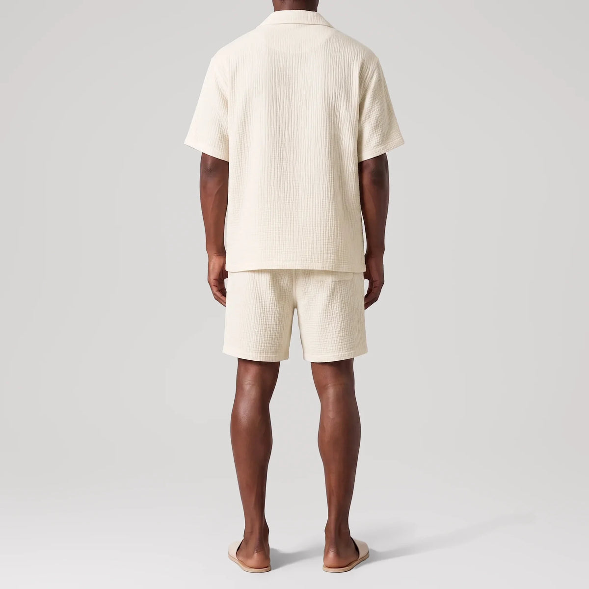 Chemise resort AngelWeave Ivory, vue de dos