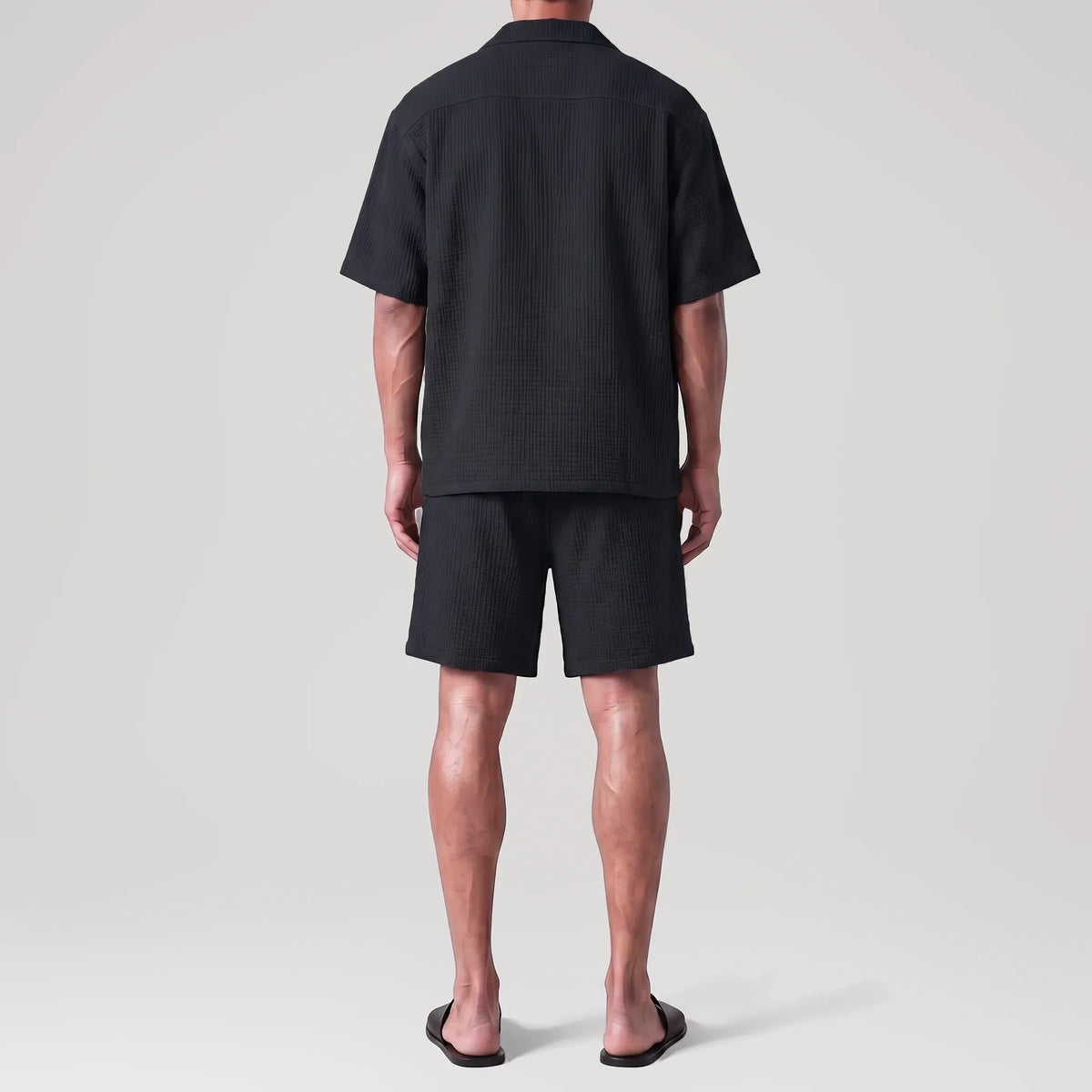 AngelWeave Midnight Resort Shirt, back view