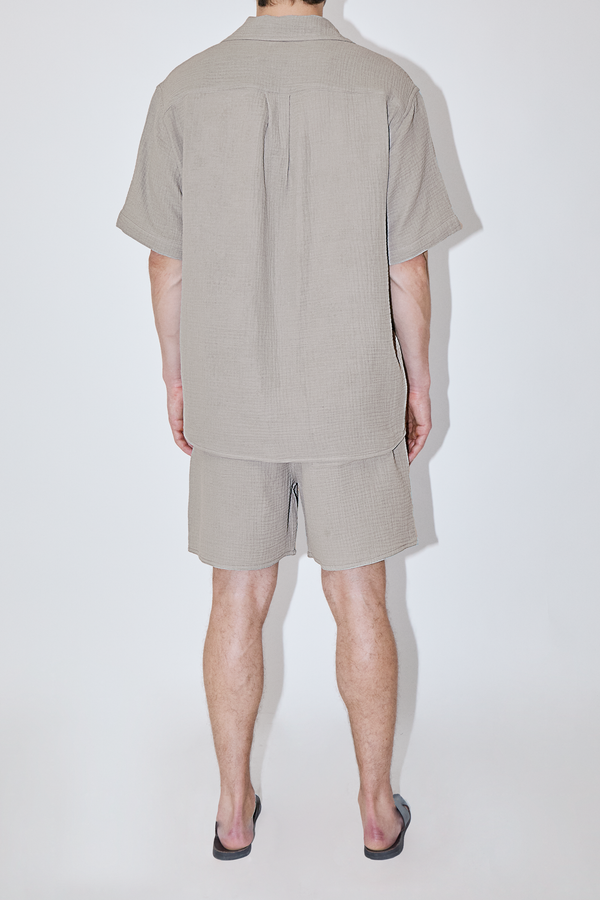 AngelWeave Sand Gauze Resort Shirt