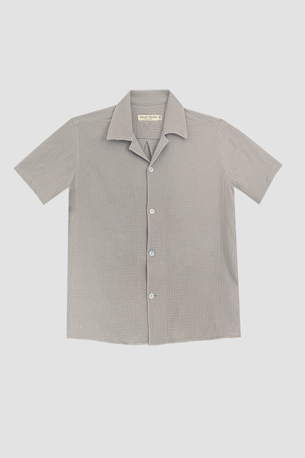 AngelWeave Sand Gauze Resort Shirt