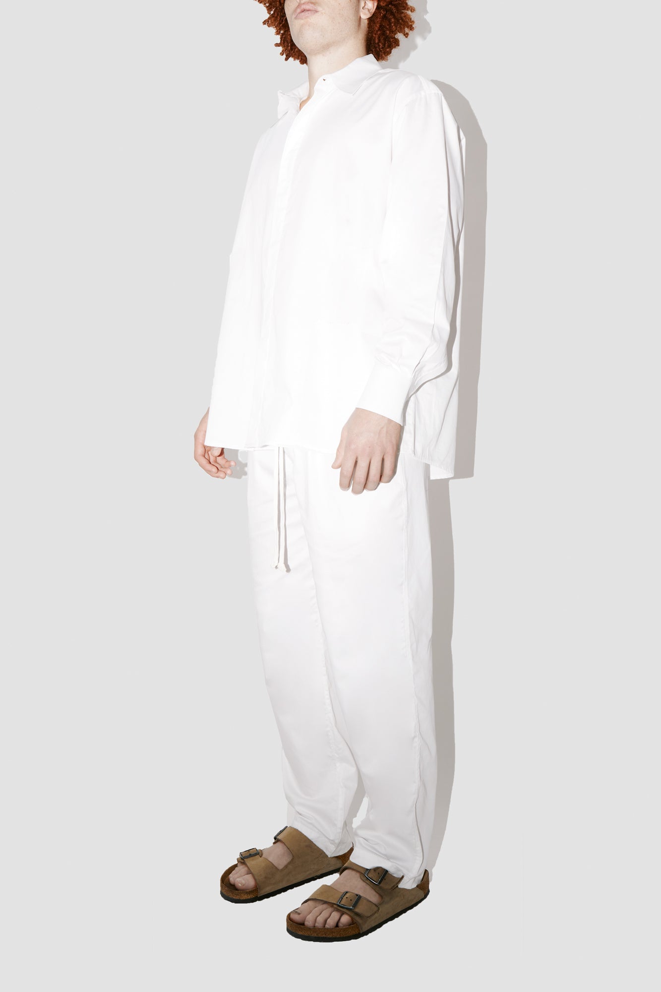 Paris White Oversized Shirt