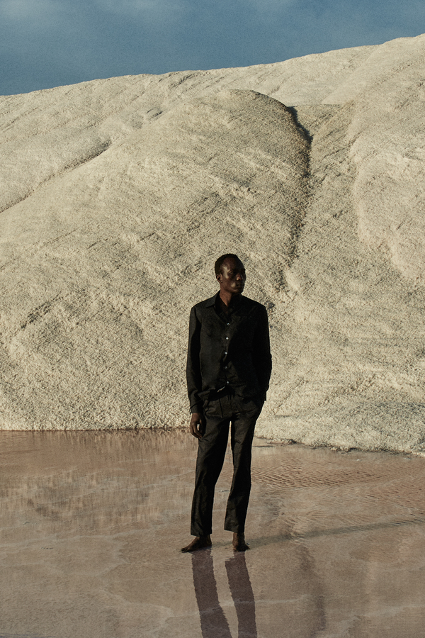 SmoothWeave Black Micro Twill Classic Shirt