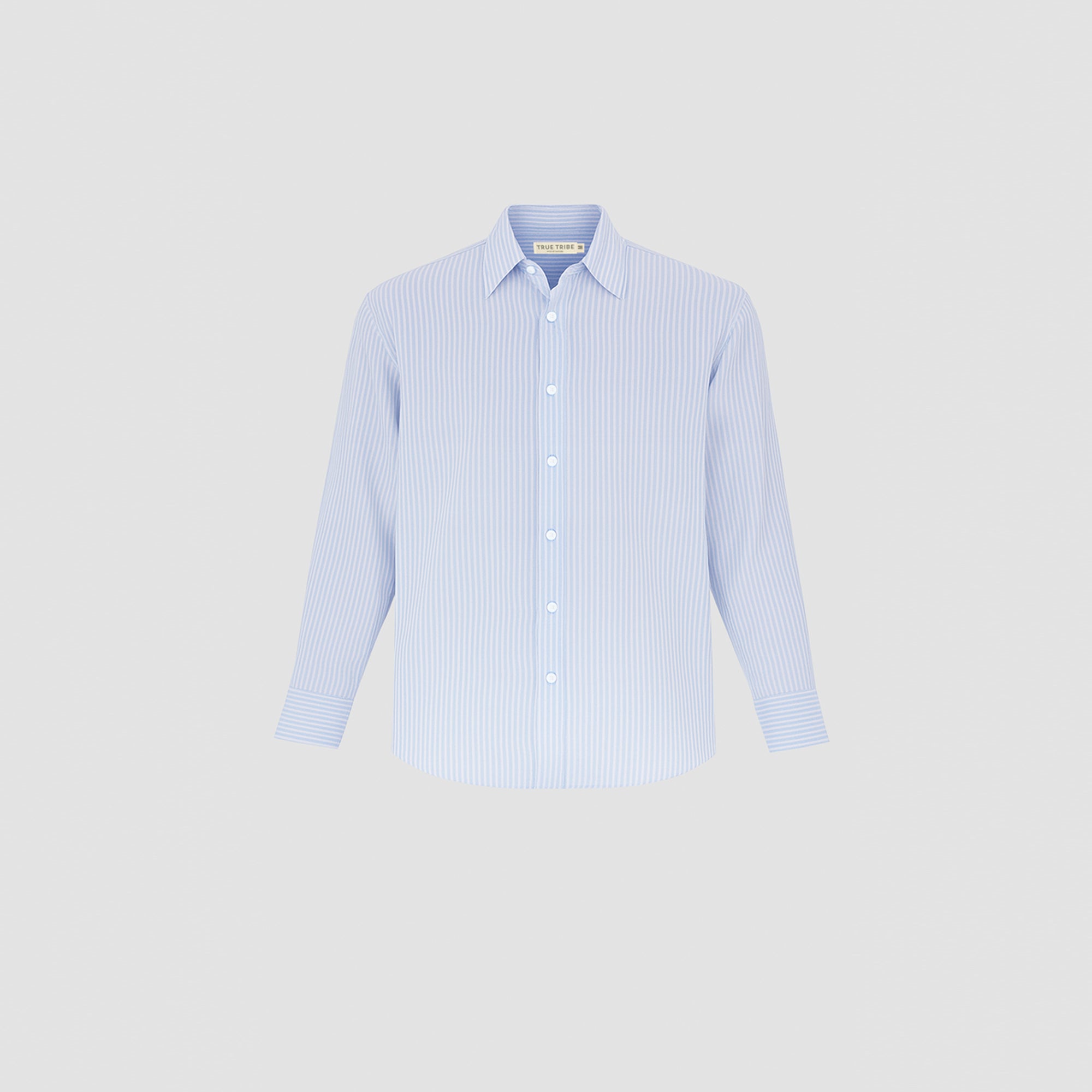 BreathAir Chambray Stripe Classic Shirt