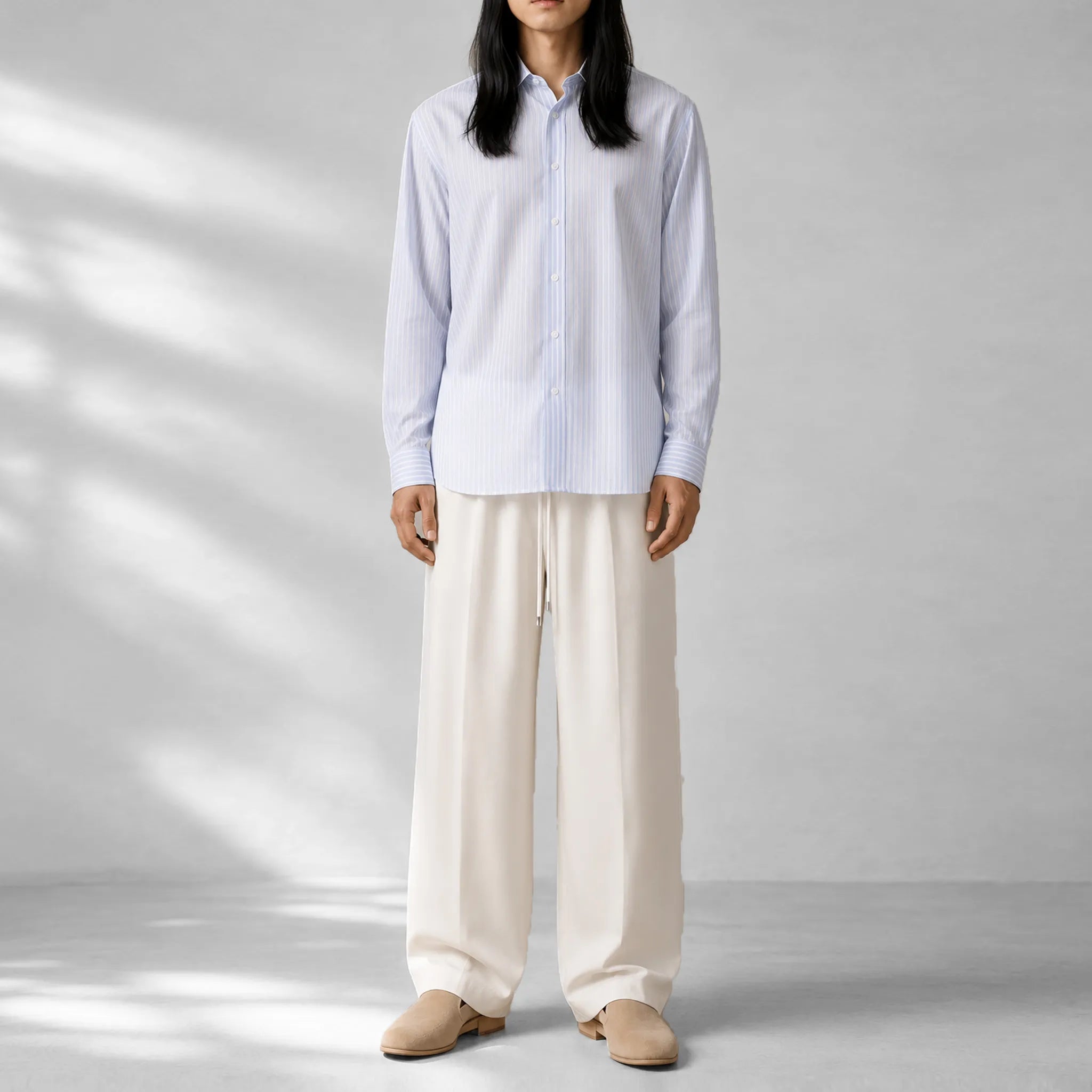 BreathAir Chambray Stripe