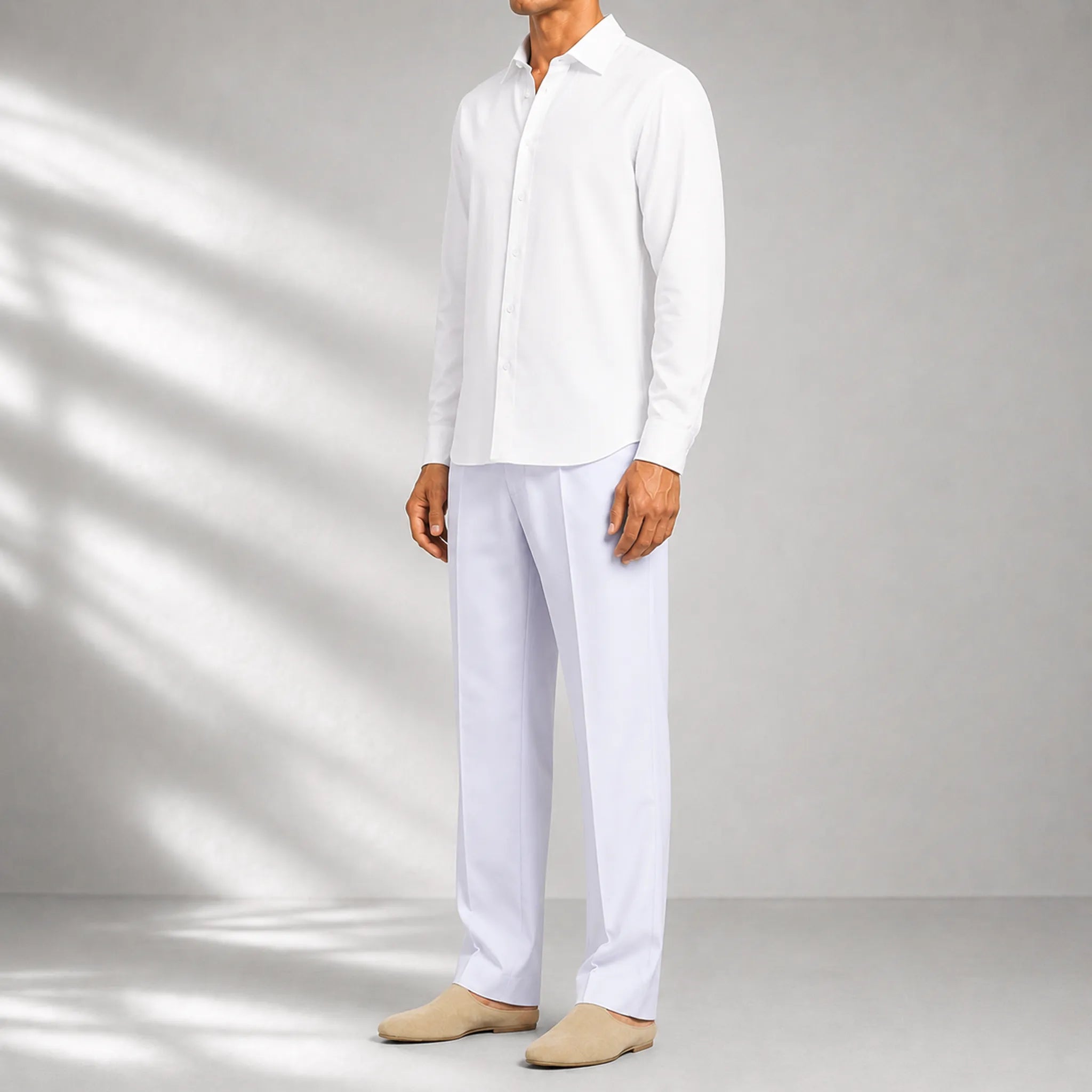 MicroTwill White