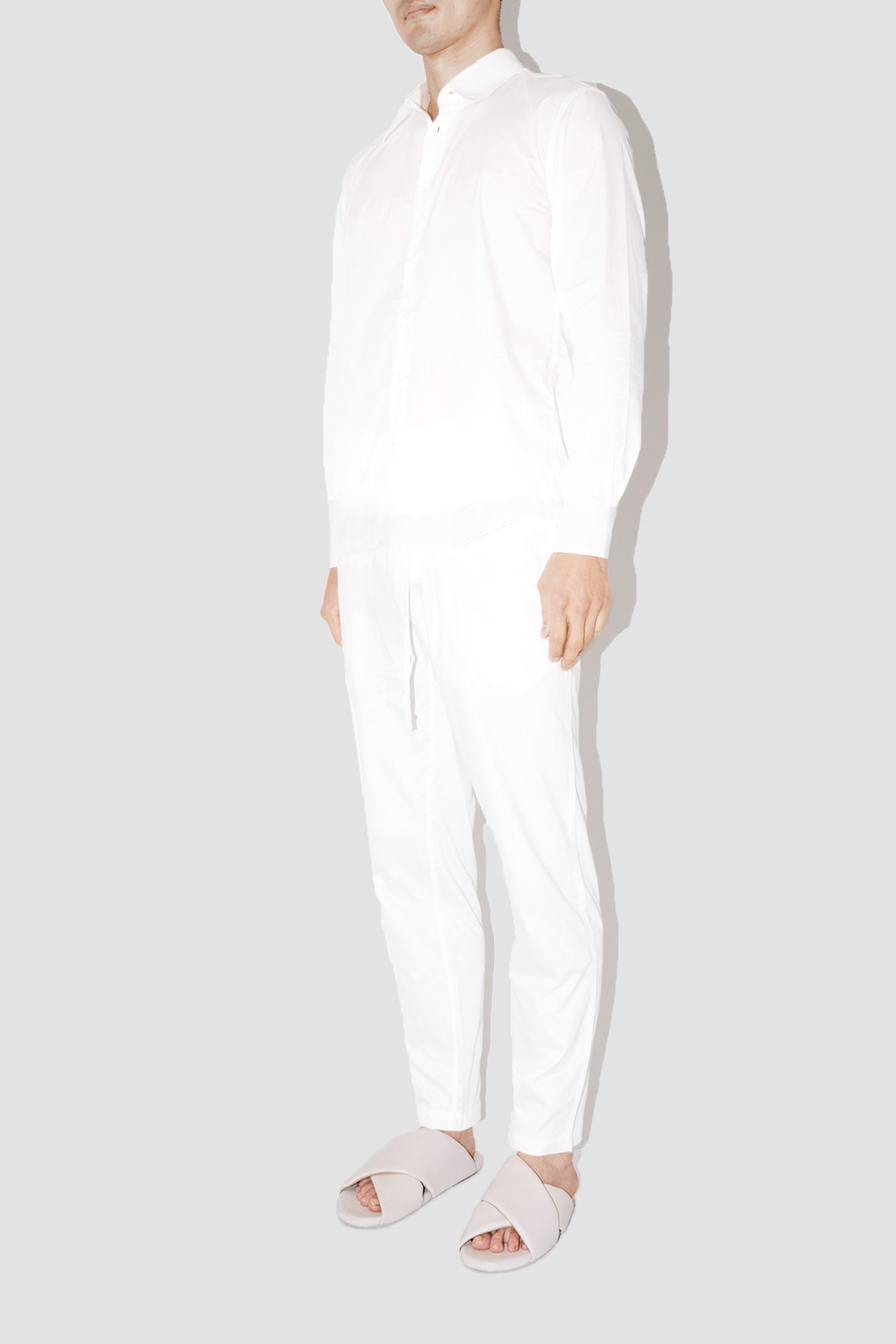 SmoothWeave White Micro Twill Classic Shirt
