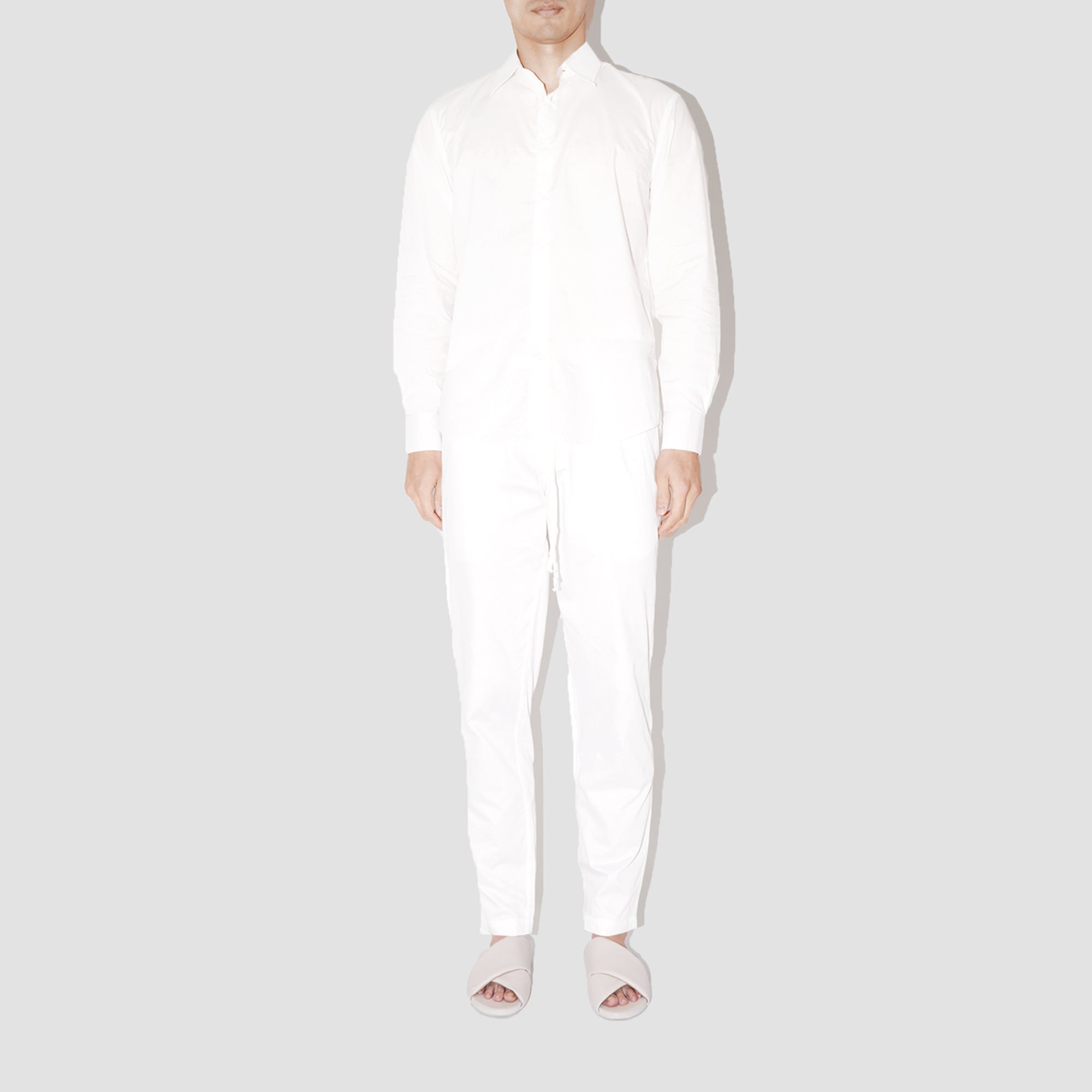 SmoothWeave White Micro Twill Classic Shirt