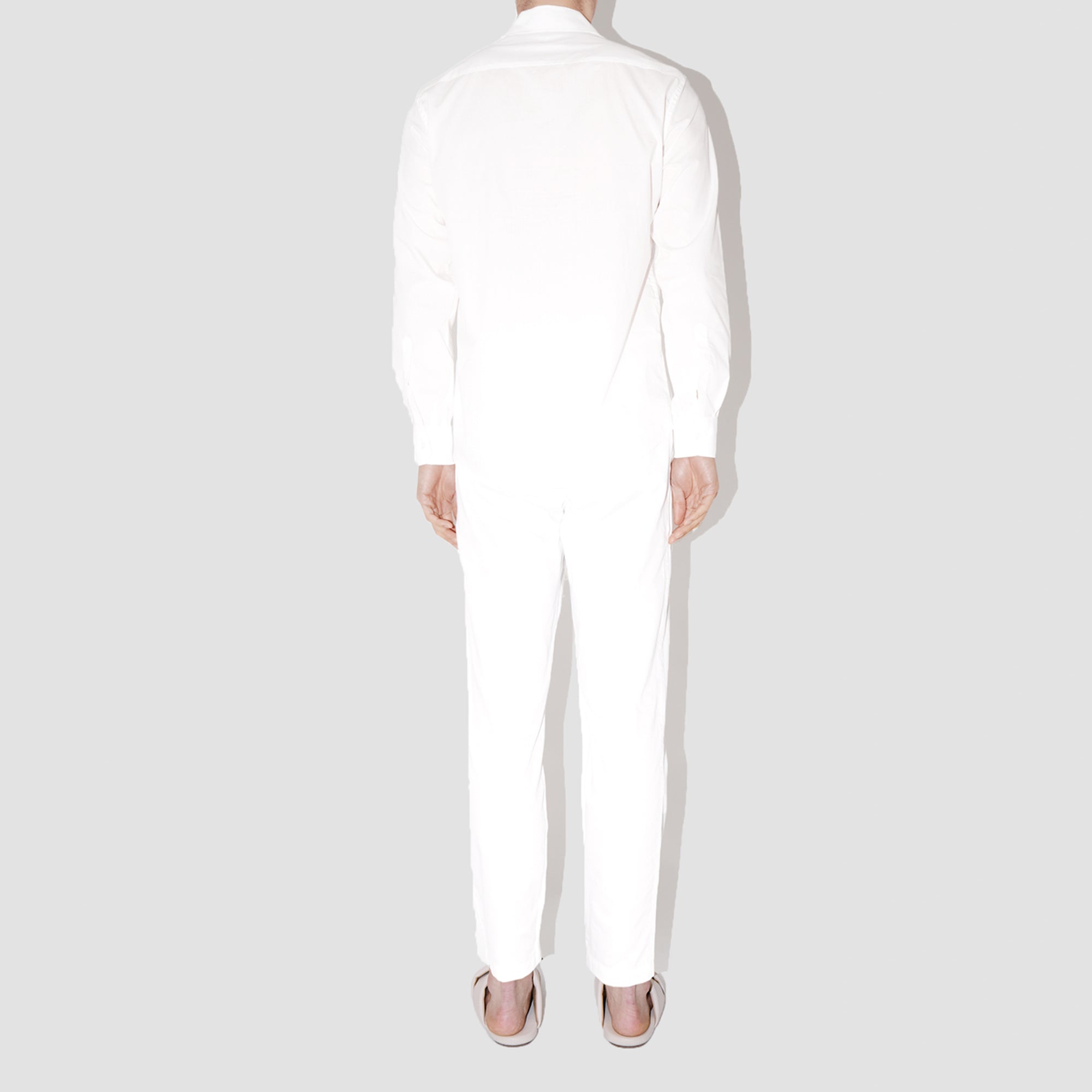 SmoothWeave White Micro Twill Classic Shirt