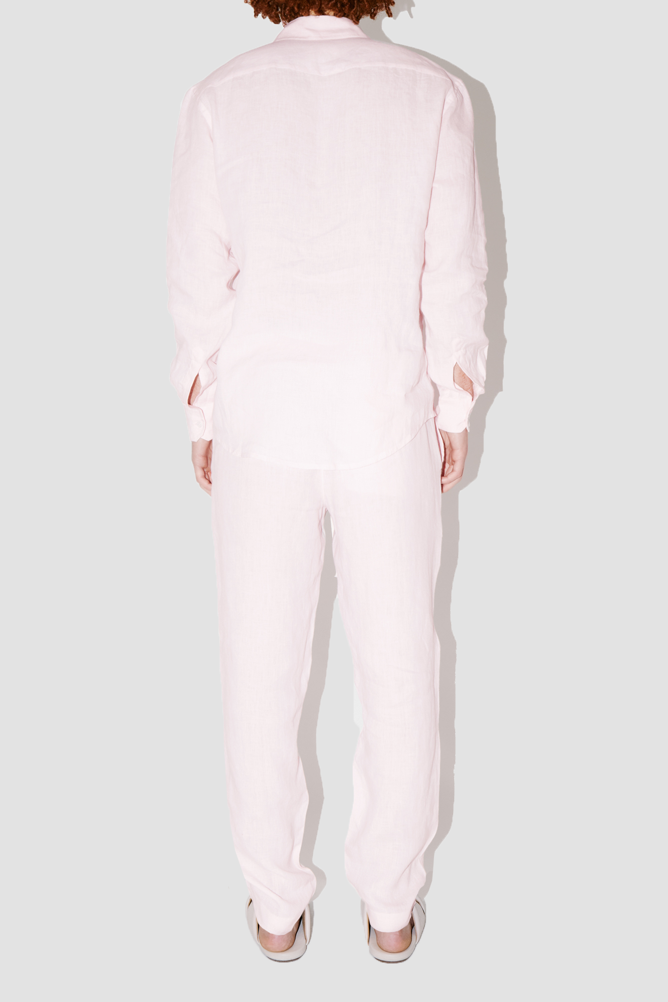 TerraLinen Pink Classic Shirt