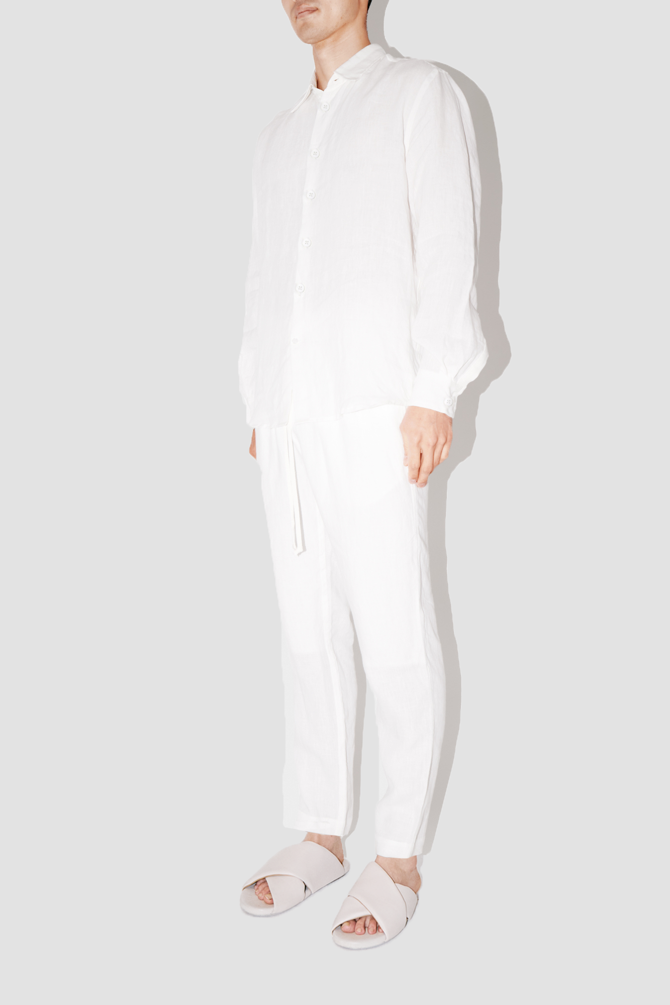 TerraLinen White Classic Shirt