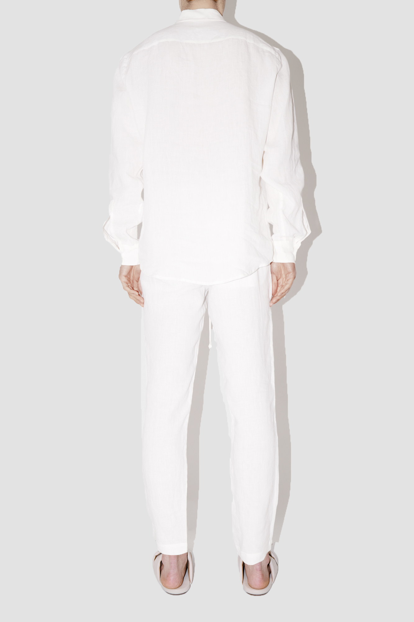 TerraLinen White Classic Shirt