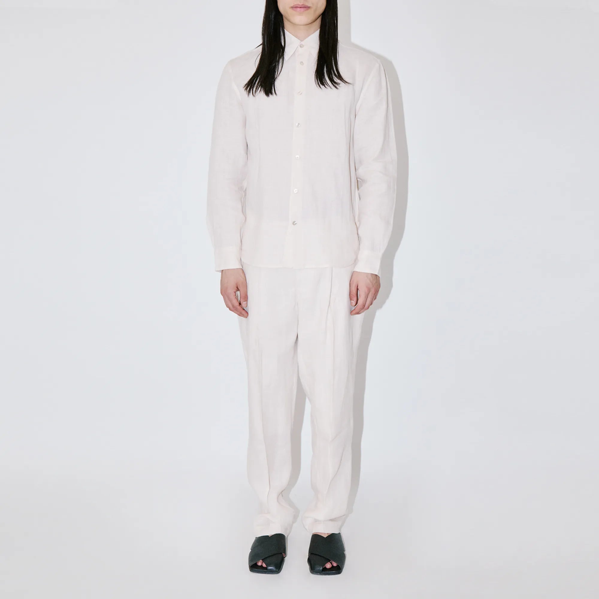 TerraLinen Ivory Classic Shirt