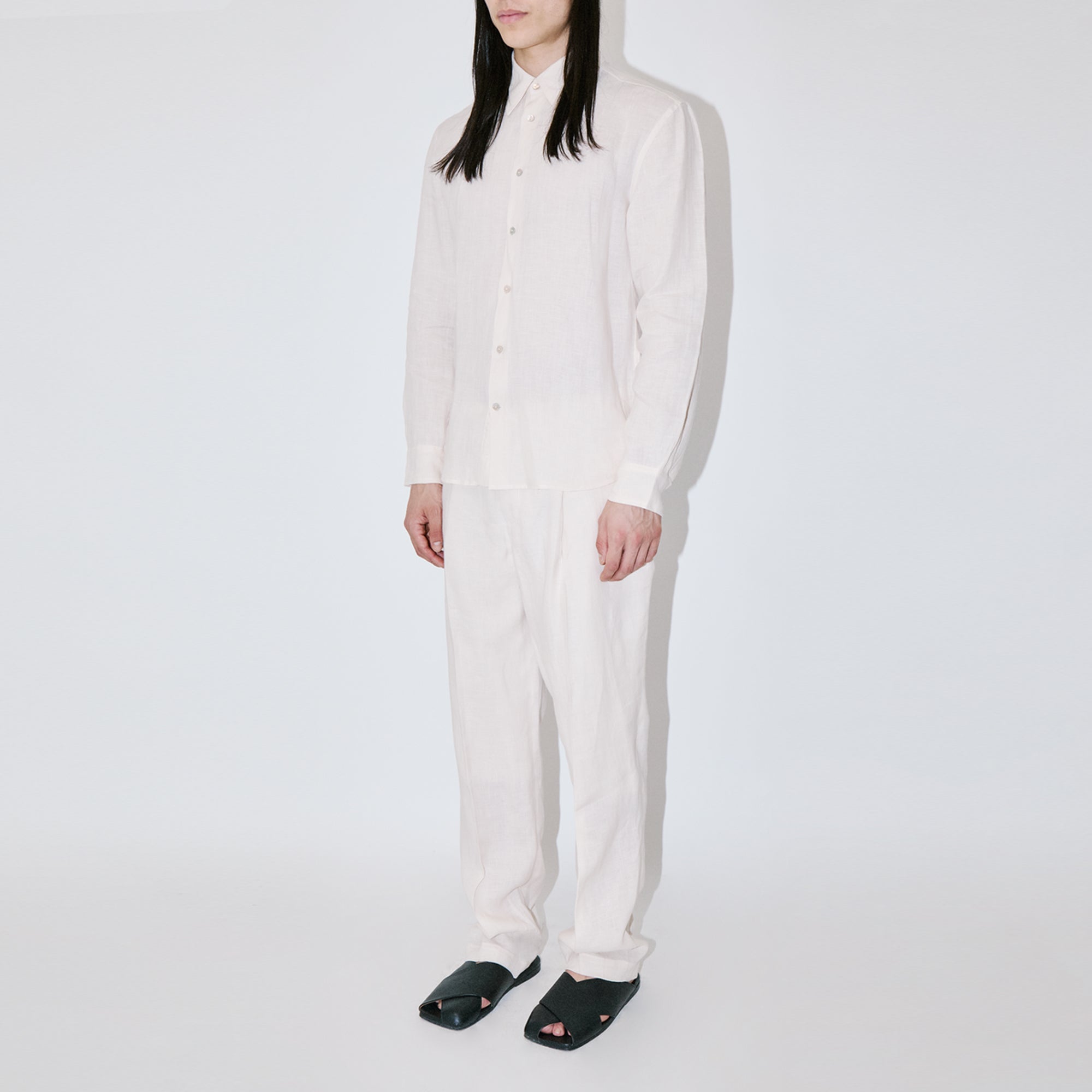 TerraLinen Ivory Classic Shirt