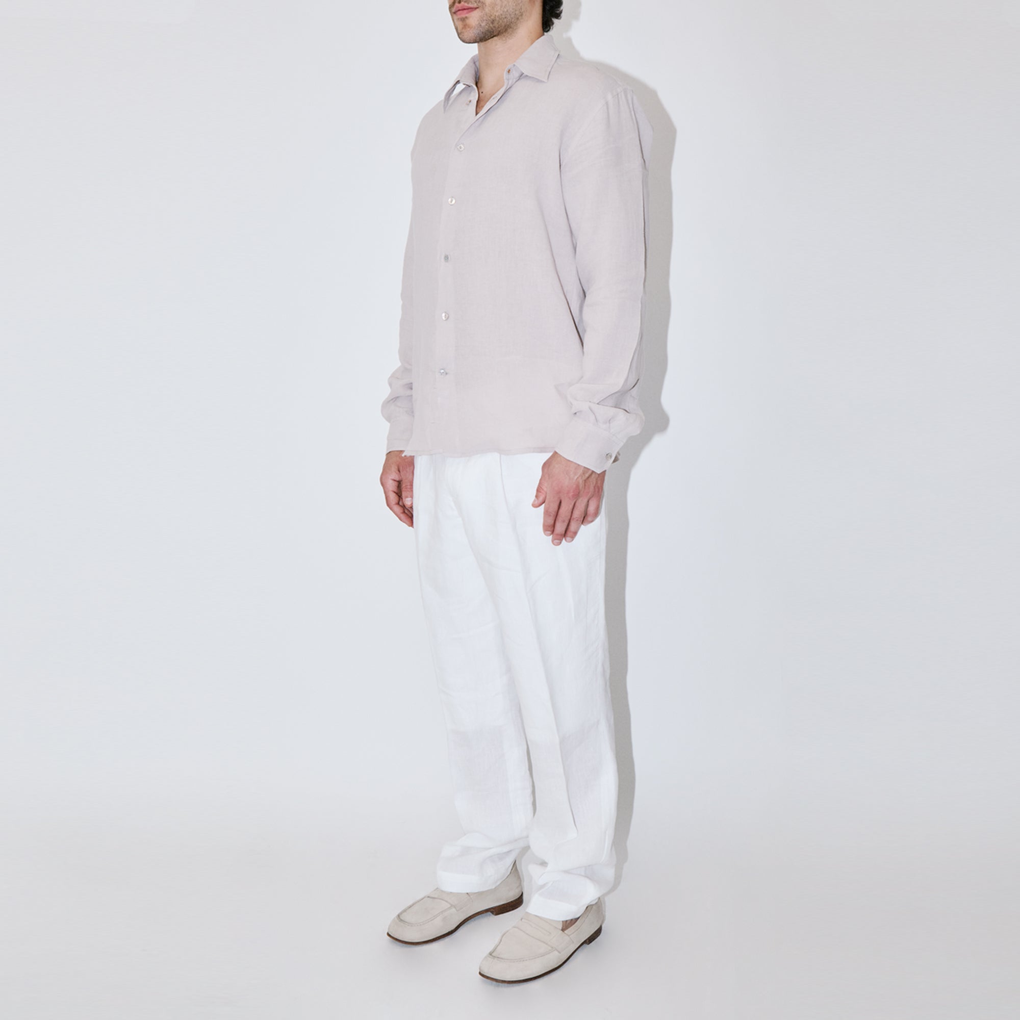 TerraLinen Sand Classic Shirt