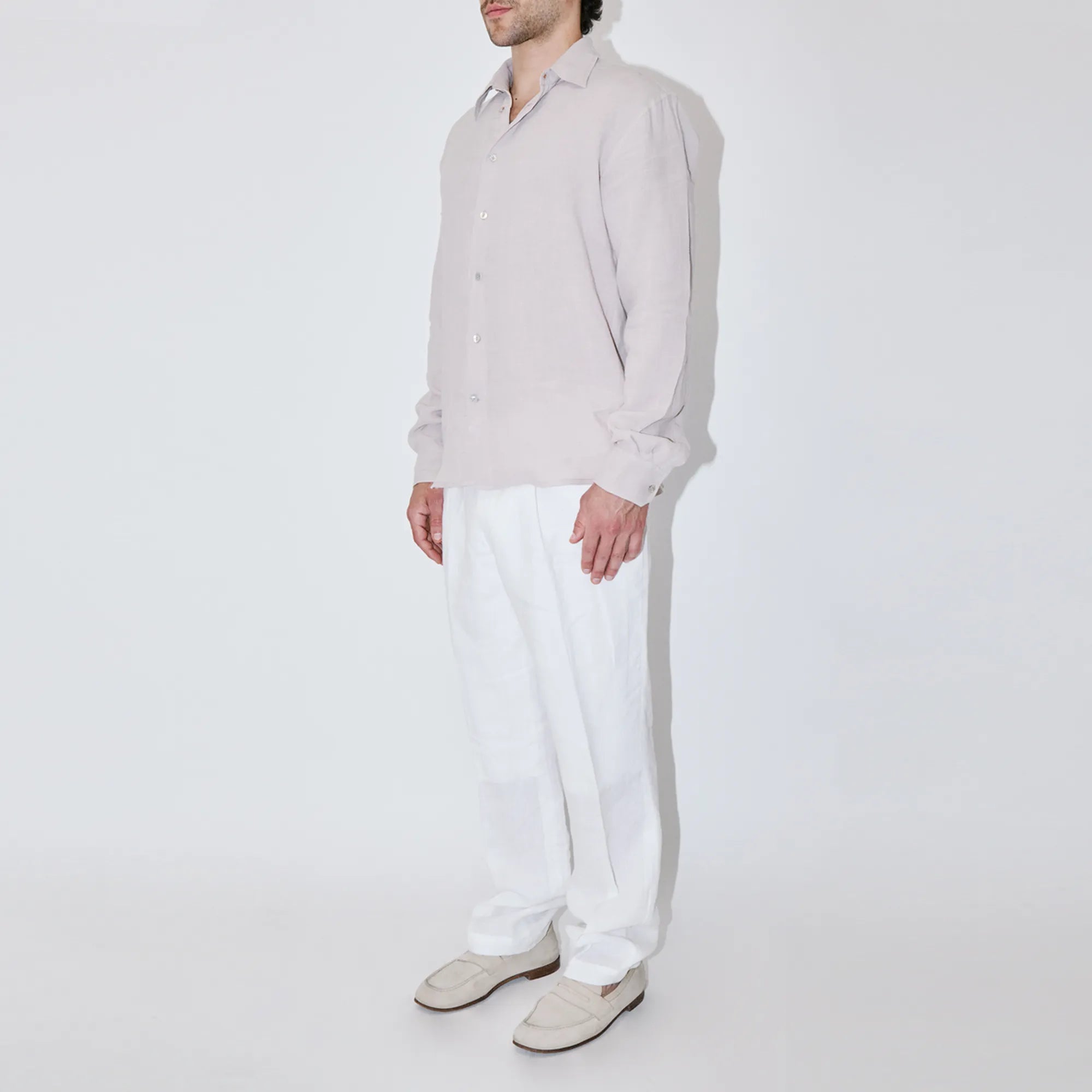TerraLinen Sand Classic Shirt
