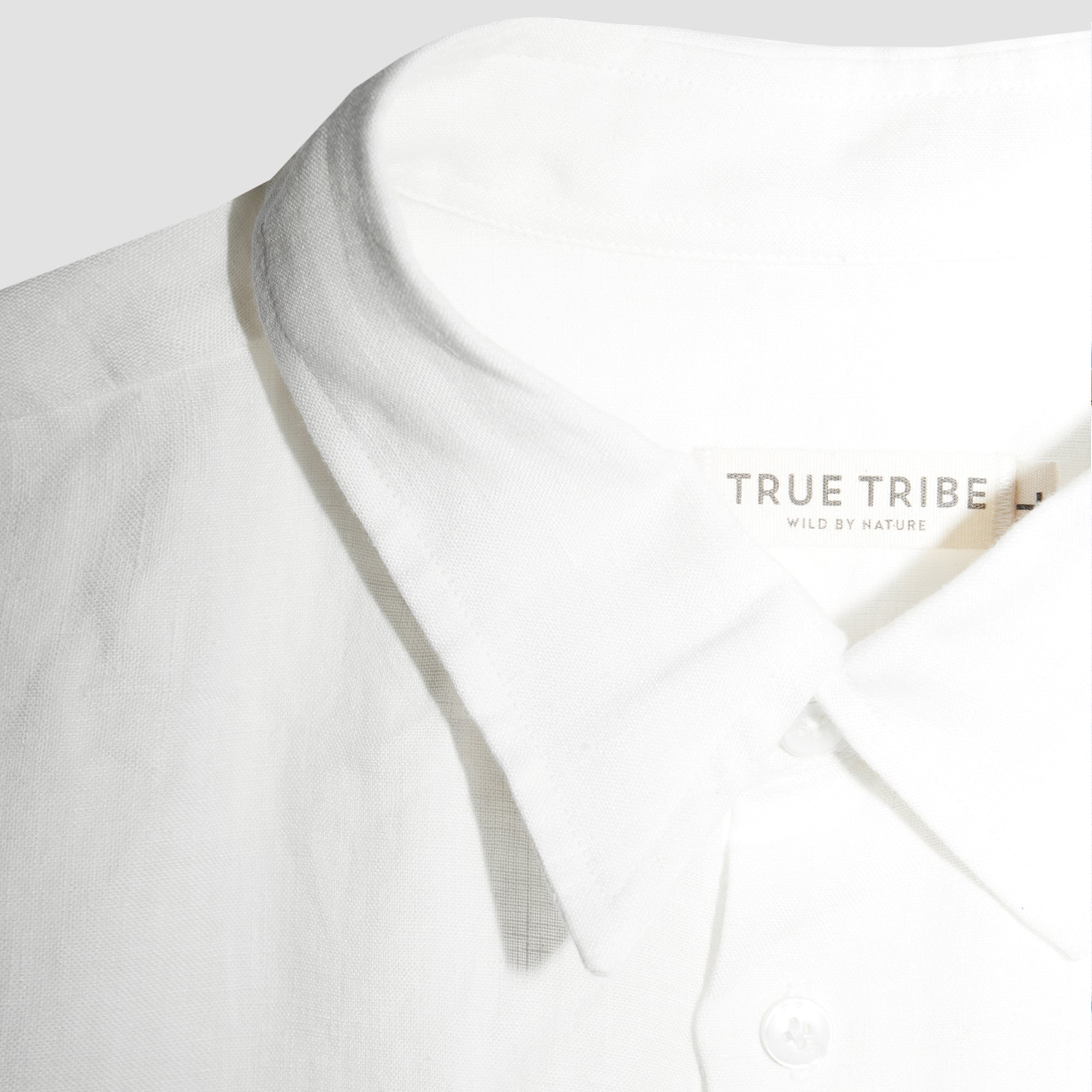 TerraLinen White Classic Shirt